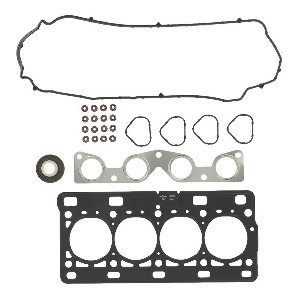 Комплект прокладок з різних матеріалів HEAD DACIA/RENAULTD4F706/708/712/730/740 2004-> PAYEN (CD5980) PAYEN фото 3