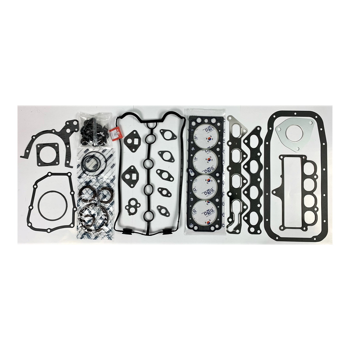 Комплект прокладок з різних матеріалів FULL SET LANOS/NUBIRA 1.6 DOHC A16DMS Б/А ПР. ГОЛ. DYG (93740207NA) DYG фото 3