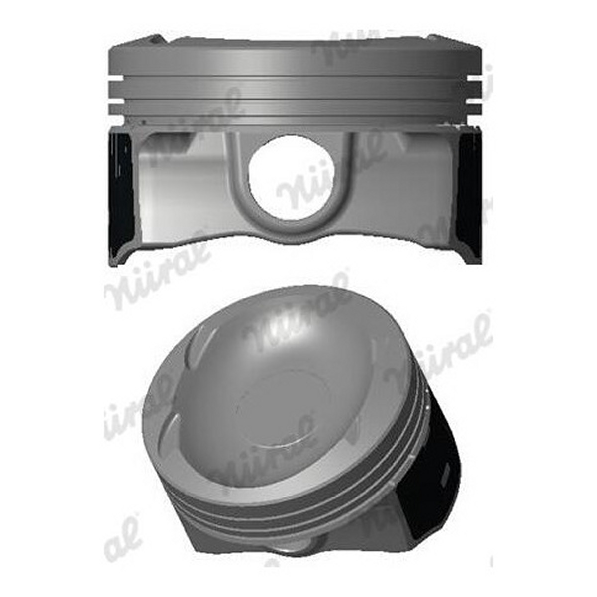 Поршень CITROEN:C-ELYSEE (DD_) 12>|PEUGEOT:301 12> NURAL (87-442900-00) Nural фото 5