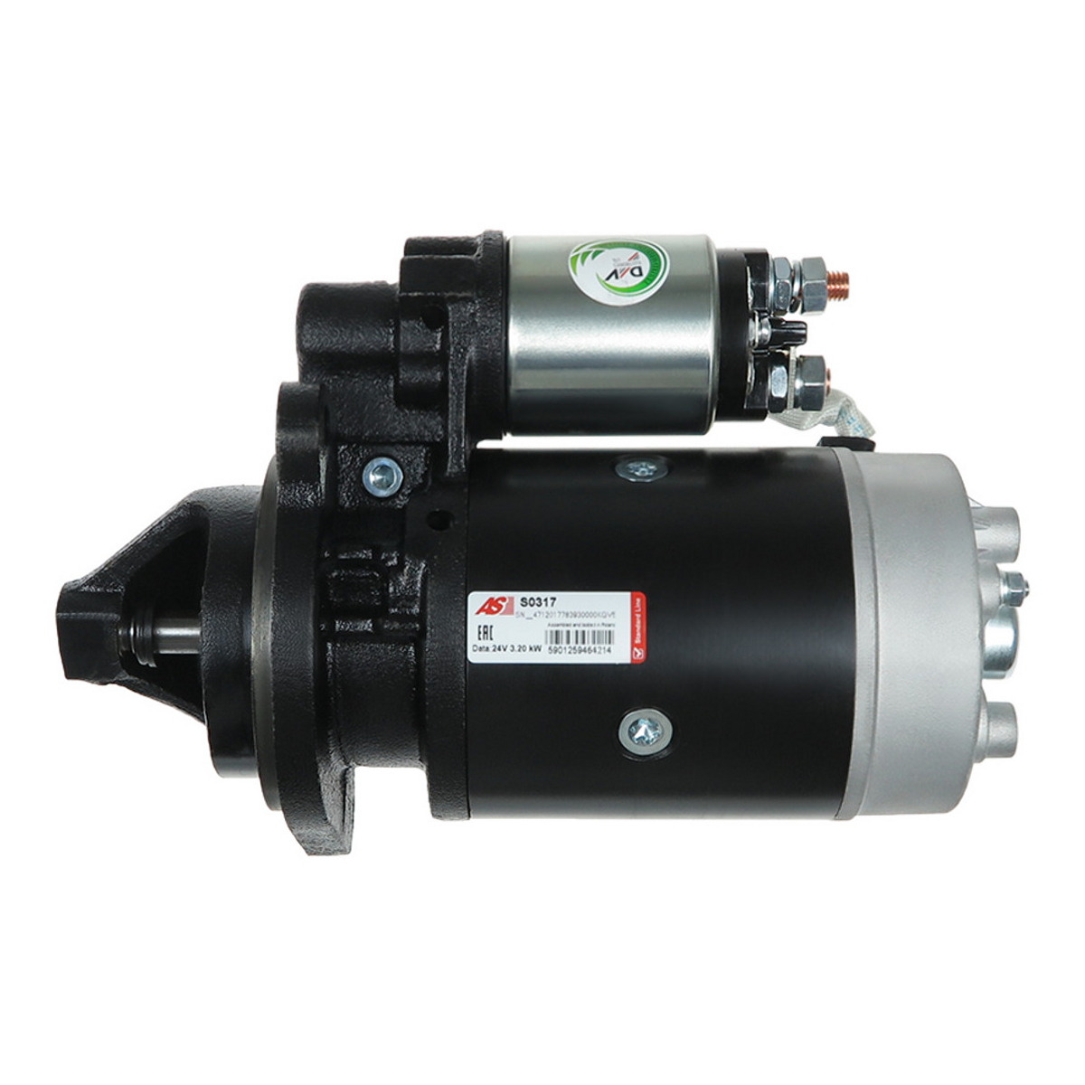 Стартер CS231 PL AS (S0317) AS фото 3