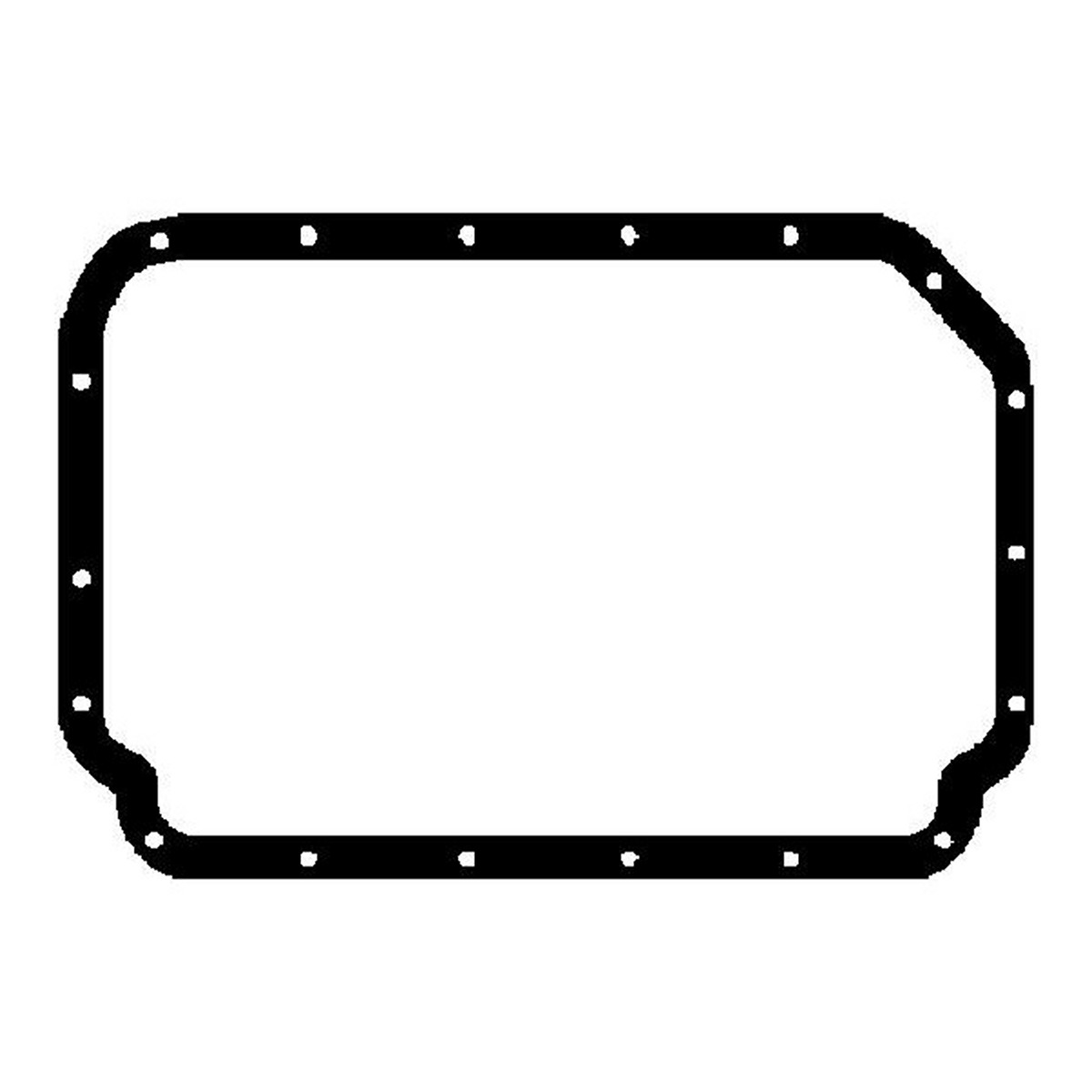 Прокладка піддону картера гумова OIL PAN VAG A6 2.6I ABC CORTECO (028164P) Corteco фото 3