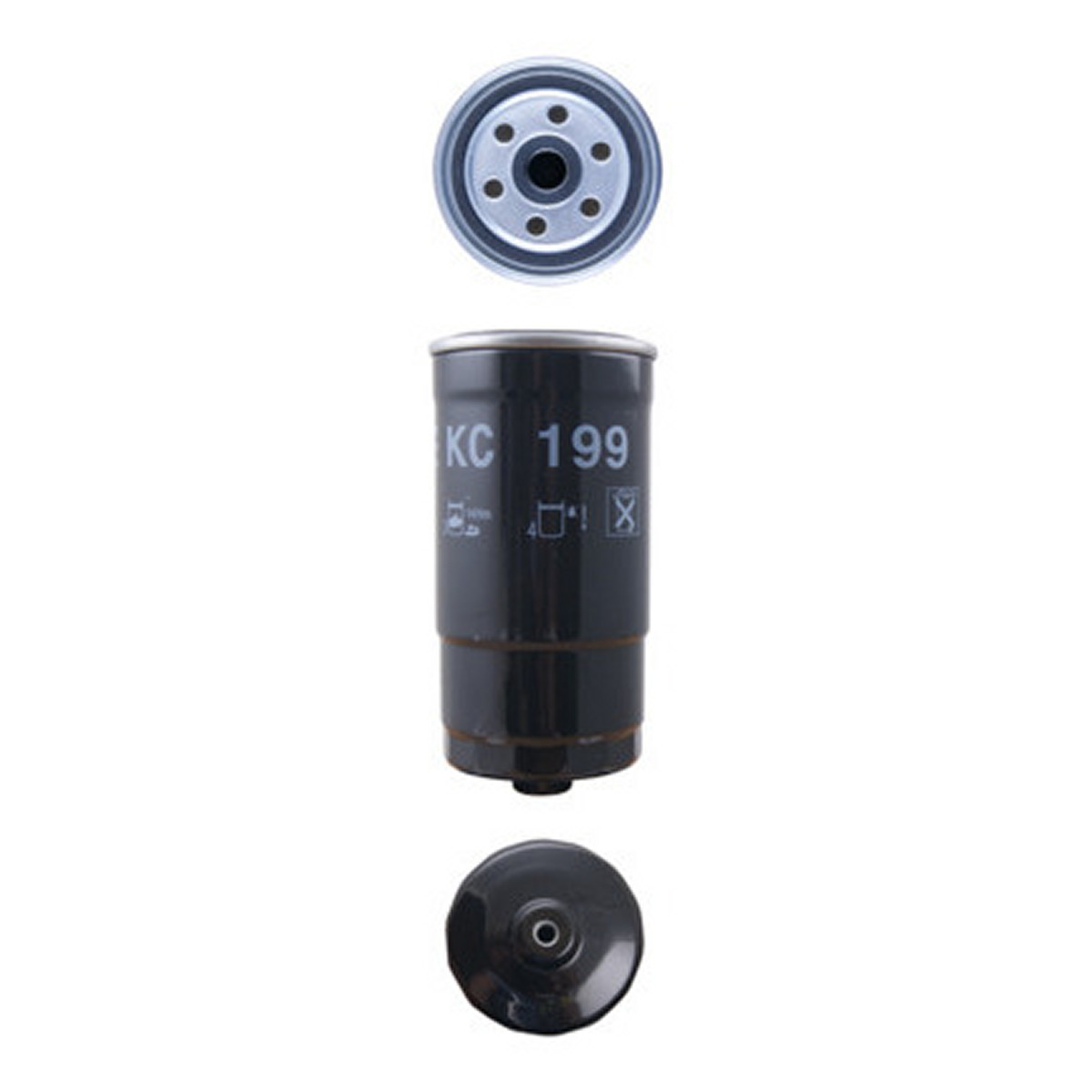 Фільтр паливний HYUNDAI SANTA FE I (SM) 2.0 CRDI 2000.11 - 2006.03 MAHLE (KC199) Mahle фото 3