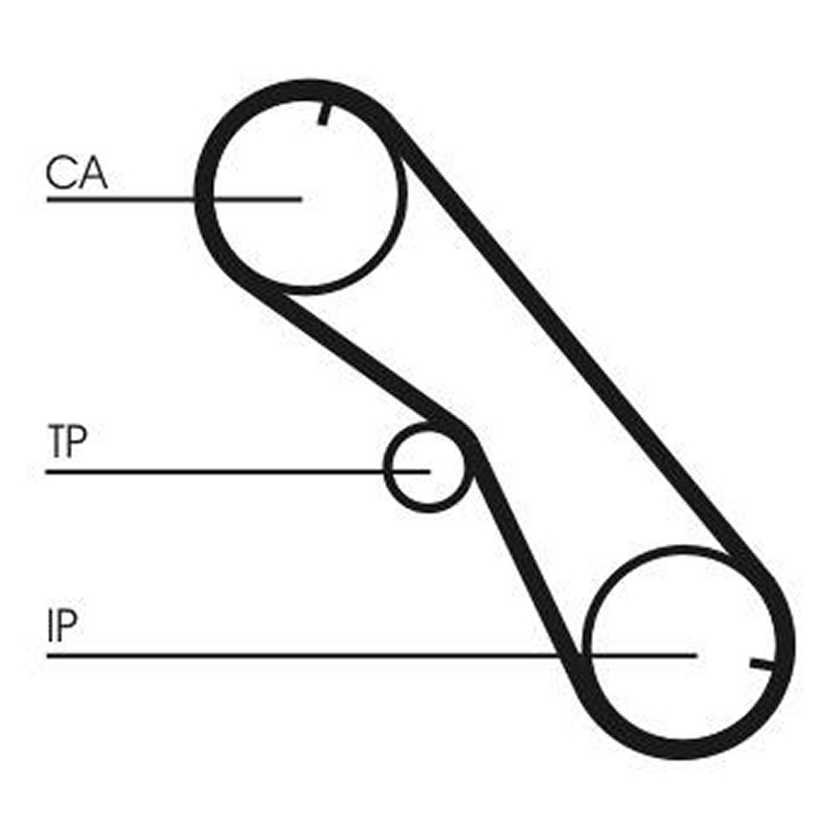 Ремінь зубчастий (довж. 60-150) TOYOTA 4RUNNER,DYNA,HIACE, HILUX,LANDCRUISER 120, 150, 90 2.5D-4D CONTITECH (CT1089) Contitech фото 7