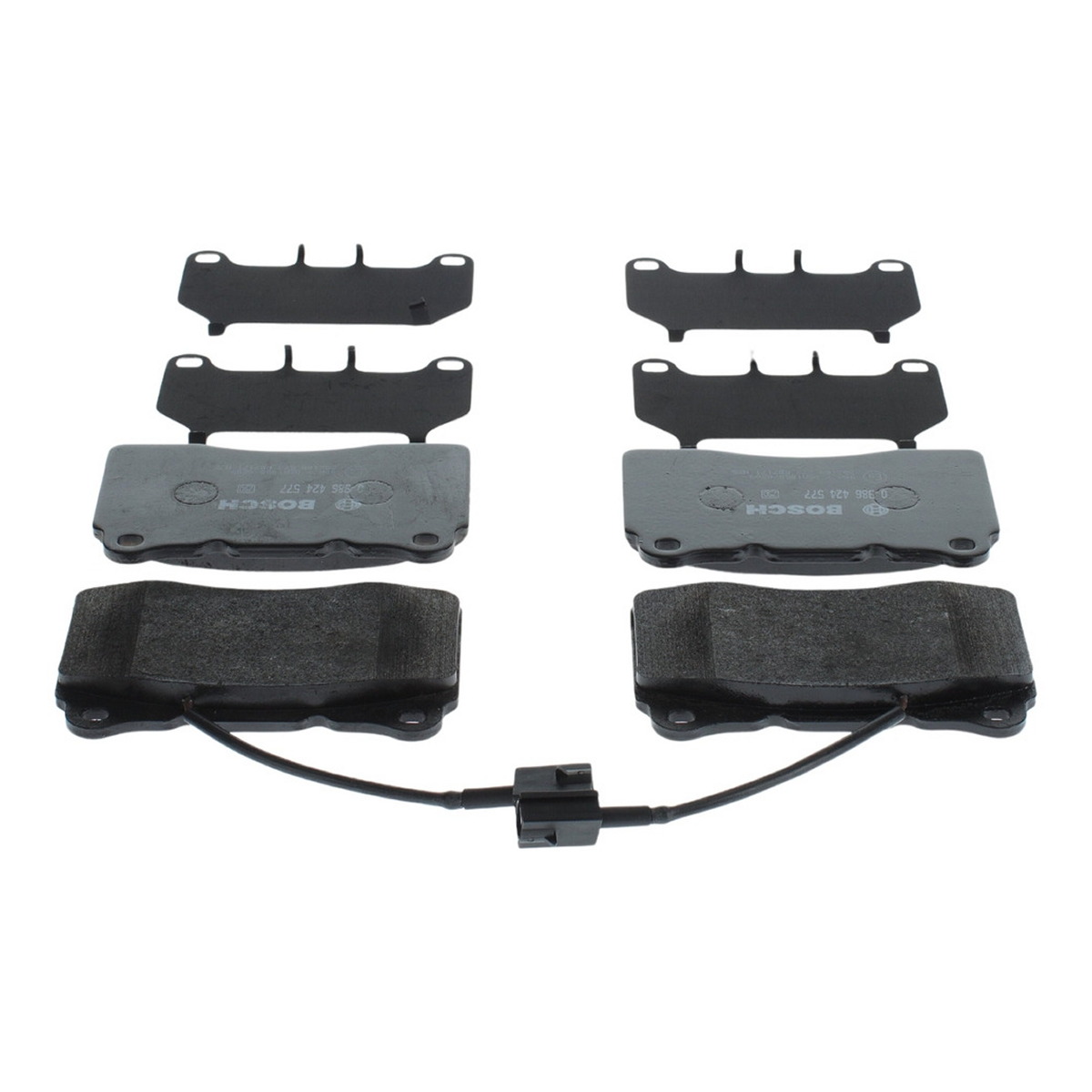 Колодки гальмівні дискові ALFA ROMEO 159 (939_) 2.2 2005.06-2012.12 BOSCH (0 986 424 577) Bosch фото 10