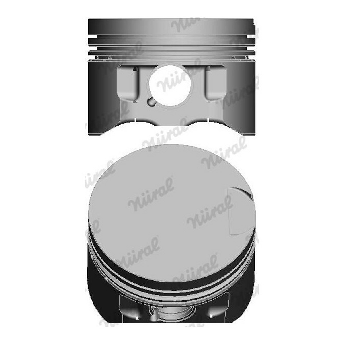 Поршень VAG 81.5 1.8 20V ADR/AGN 96- NURAL (87-502907-00) Nural фото 3