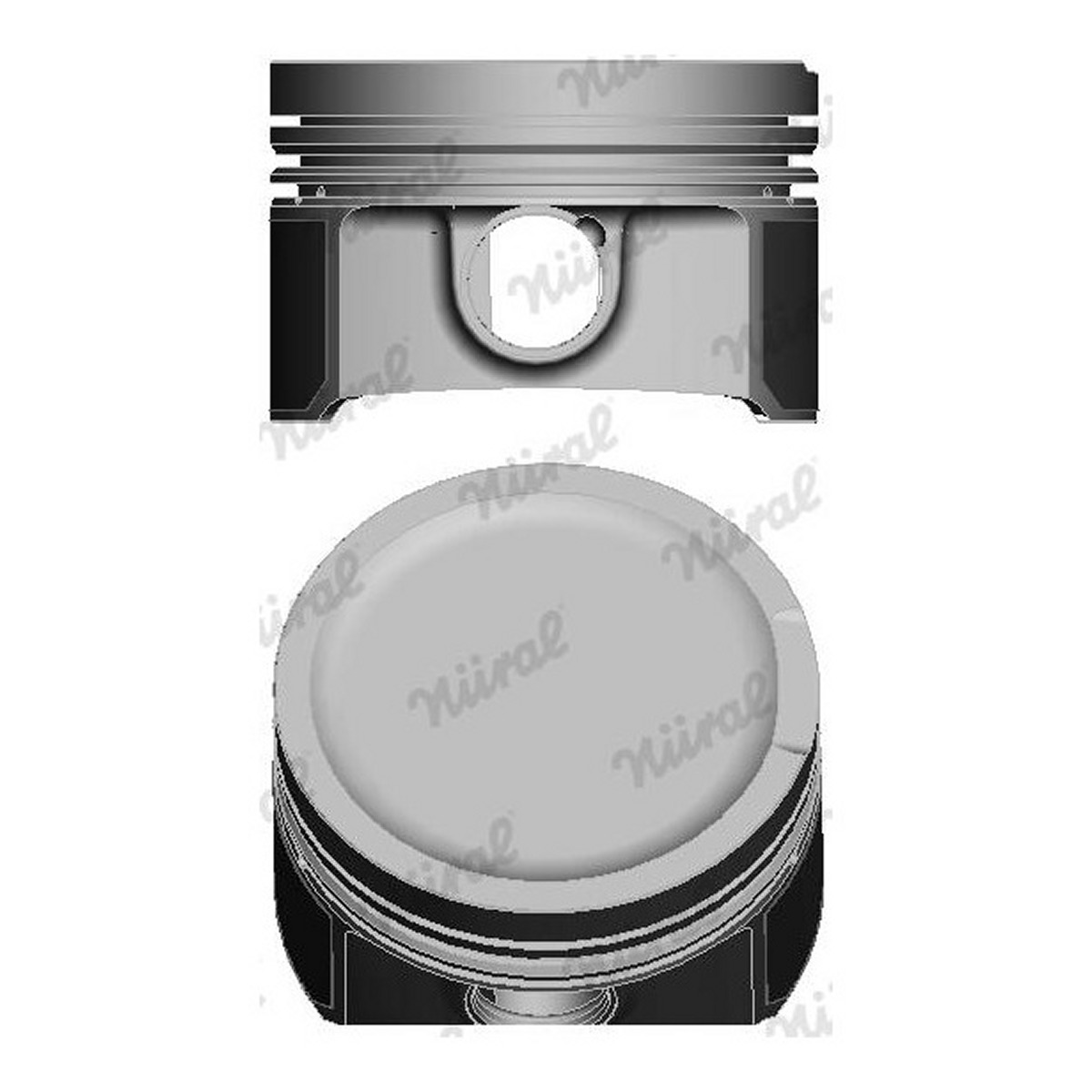 Поршень VAG 81.0 1.8T 96- AGU/AEB/AJL/AJQ/ANB/APP/APU/AQA/ARK/ARZ NURAL (87-502900-10) Nural фото 3