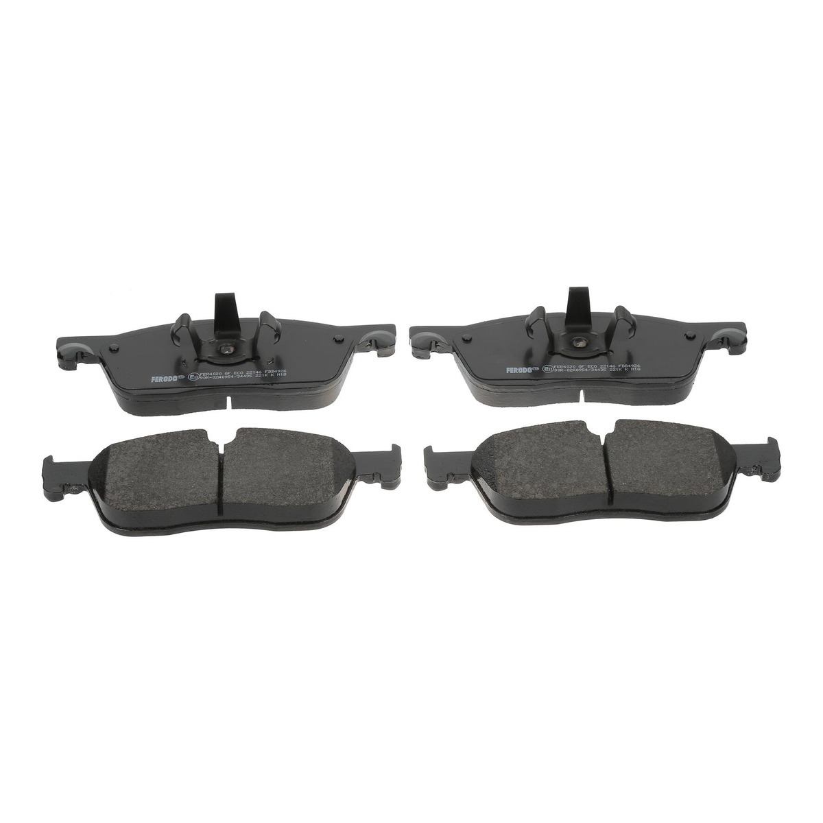 Колодки гальмівні дискові LAND ROVER RANGE ROVER EVOQUE (L538) 2.0 2011.06-2019.12 FERODO (FDB4926) Ferodo фото 6