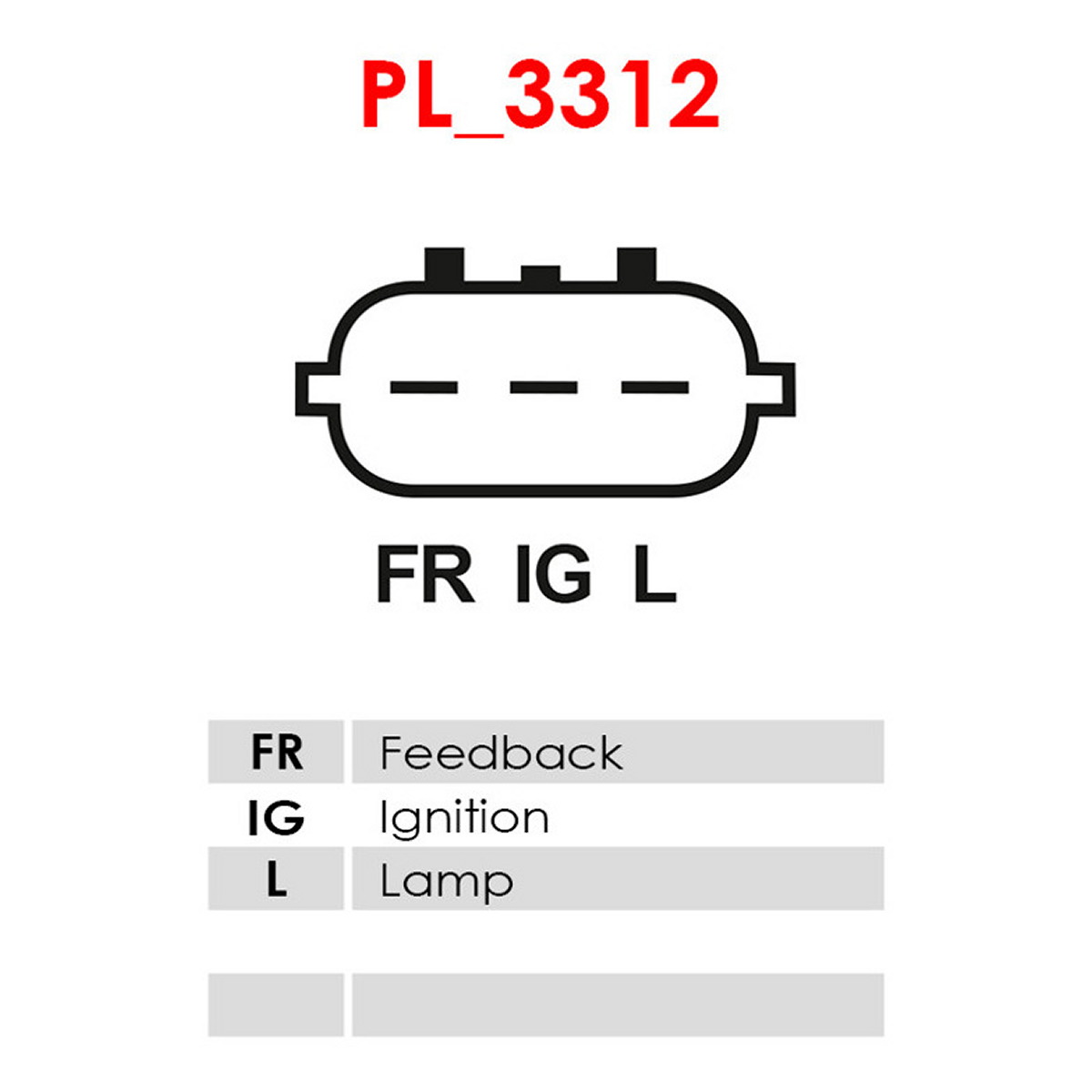 Генератор 114006 PL AS (A6013) AS фото 3
