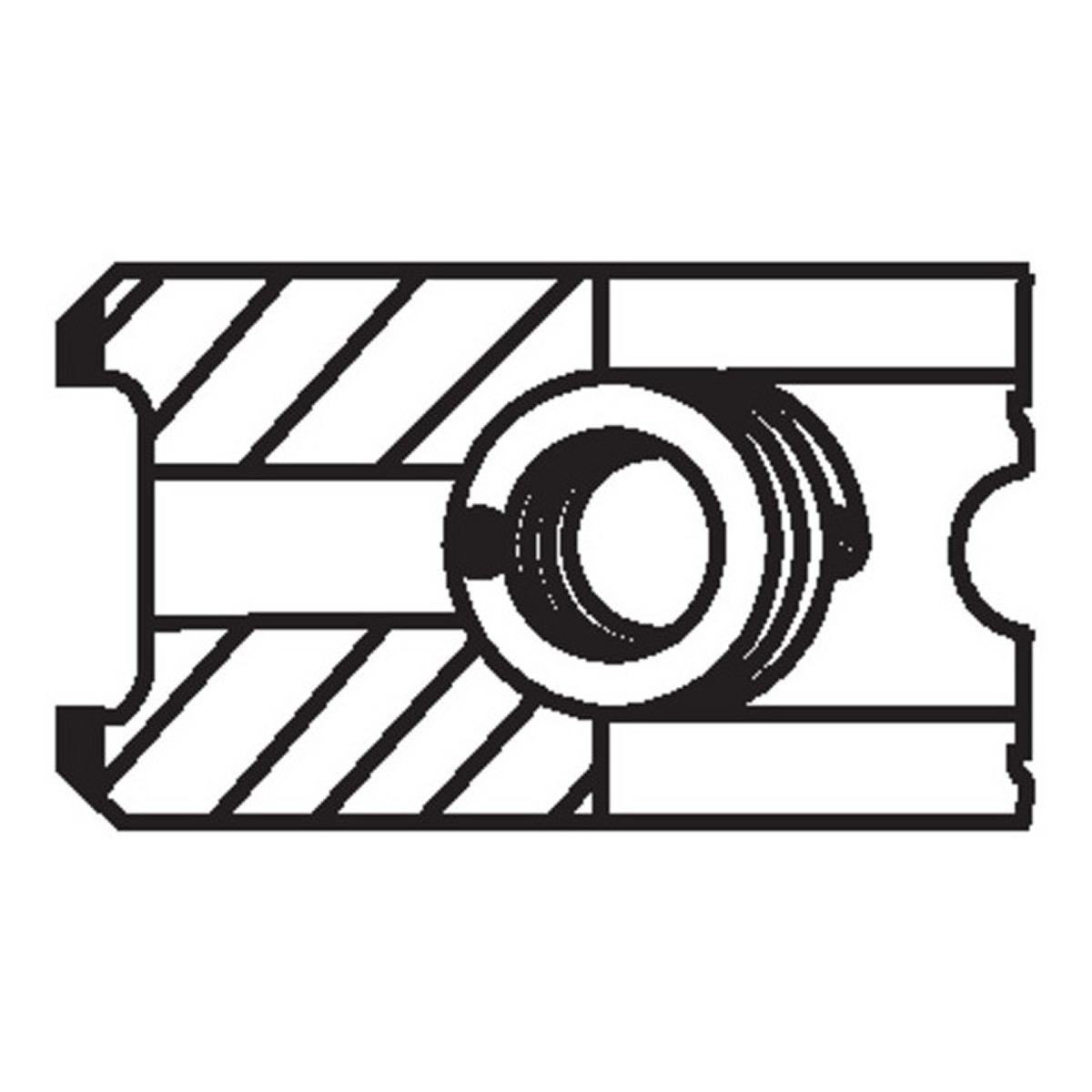 Кольца поршневые MB Sprinter 2.2CDI OM651  (83.00mm/STD) (2-1.75-2) фото 8