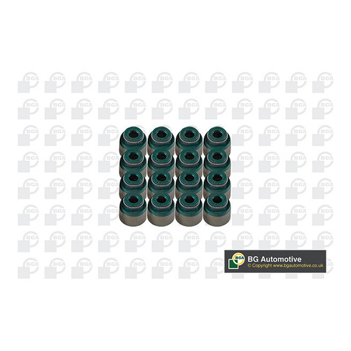 Комплект сальників клапанів IN/EX (SET) NISSAN 1.4 16V-1.8 16V GA14DE/QG15DE/QG18DE/CR14DE (1 BGA (VK5328) BGA фото 3