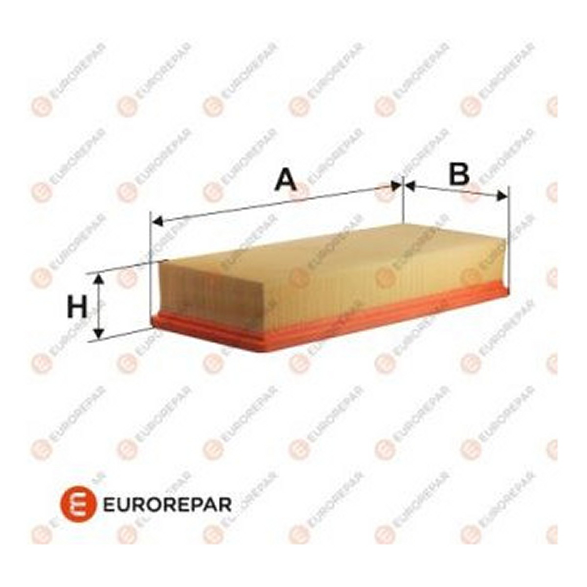 Фільтр повітряний FORD FIESTA (J5_, J3_) 1.8 D 1996.02 - EUROREPAR (E147176) Eurorepar фото 3