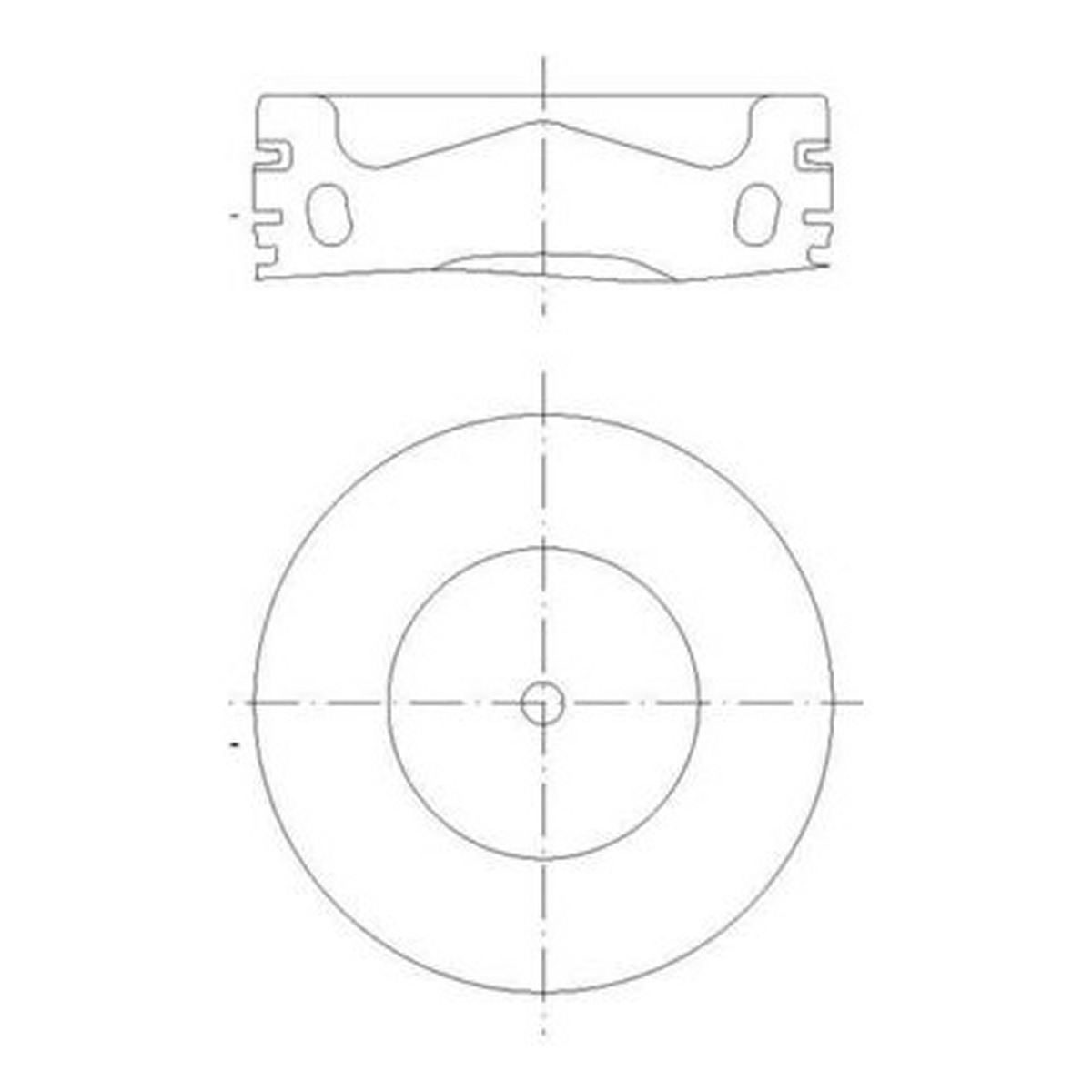 Поршень 81.5 SKODA OCTAVIA III COMBI (5E5, 5E6) MAHLE (028 PI 00158 002) Mahle фото 5