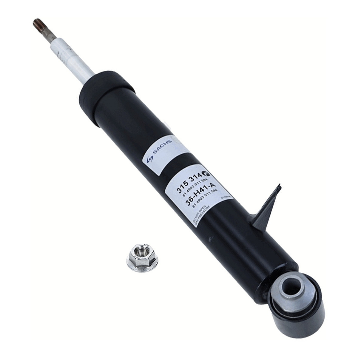 Амортизатор газомасляний BMW X5 (E70)/X6 (E71, E72) 07-14 RR *РЕГУЛ.ПІДВ SACHS (315 314) SACHS фото 10
