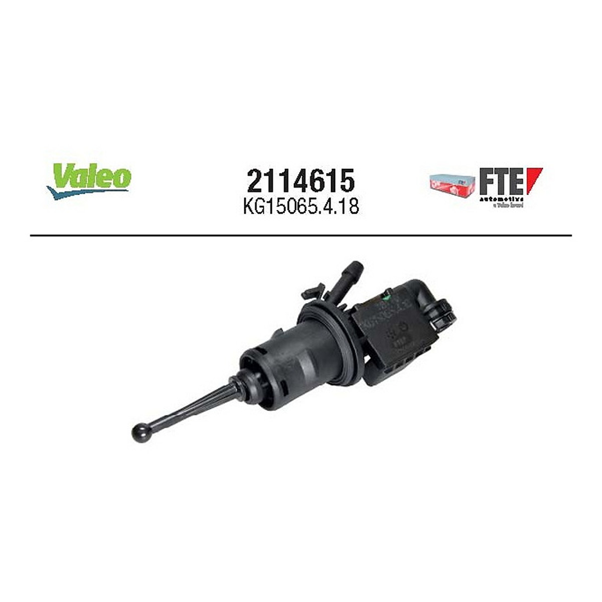Циліндр зчеплення головний SEAT LEON (1P1) 1.6 TDI 2010.11->2012.12 [З СЕНСОРОМ] FTE (2114615) FTE фото 3