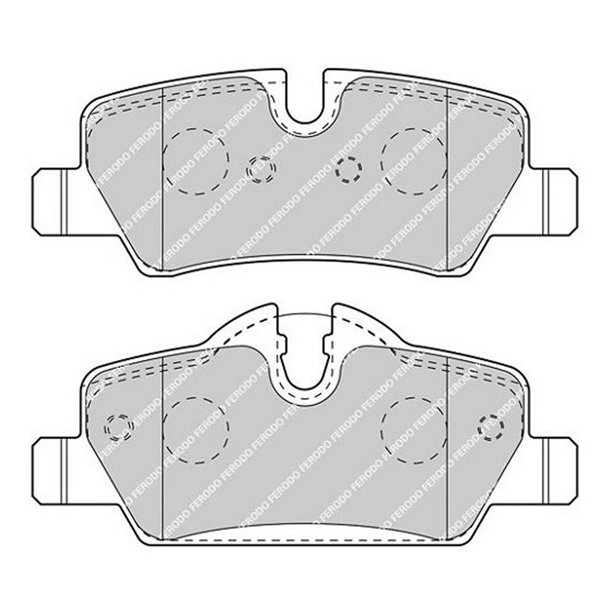 Комплект гальмівних колодок задн (з комплектуючими), MINI (F55), (F56), (F57) 1.2-2.0D 09.13- фото 4
