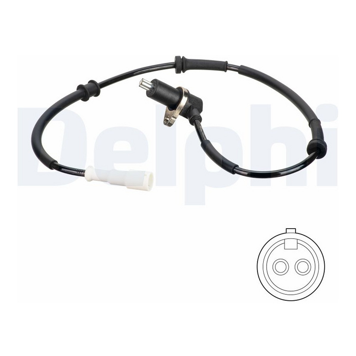 Датчик ABS RENAULT KANGOO EXPRESS (FC0/1_) 1.4 1997.08-2008.06 DELPHI (SS20826) Delphi фото 3