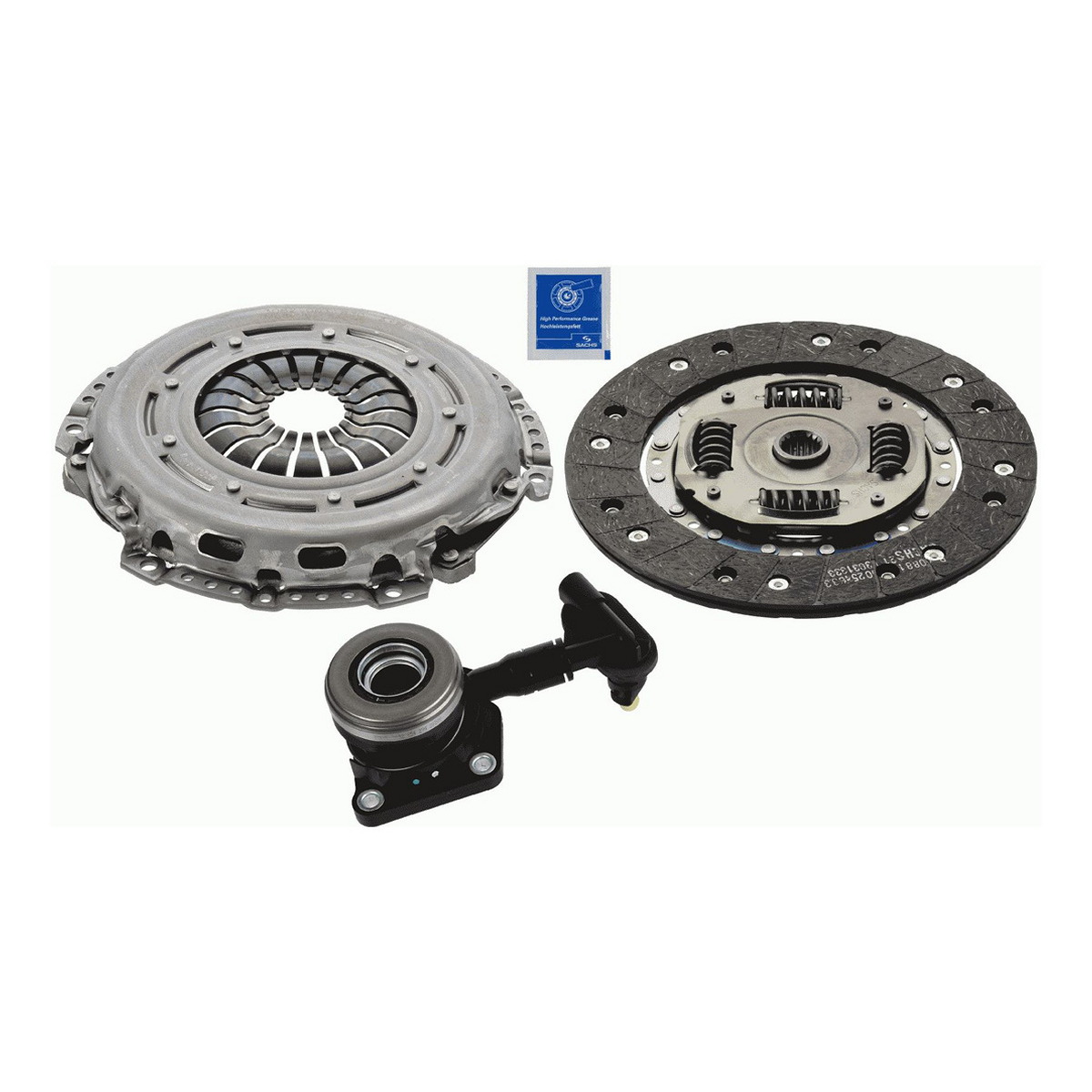 Комплект сцепления FORD C-MAX II (DXA/CB7, DXA/CEU), GRAND C-MAX (DXA/CB7, DXA/CEU), SACHS (3000 990 342) SACHS фото 6