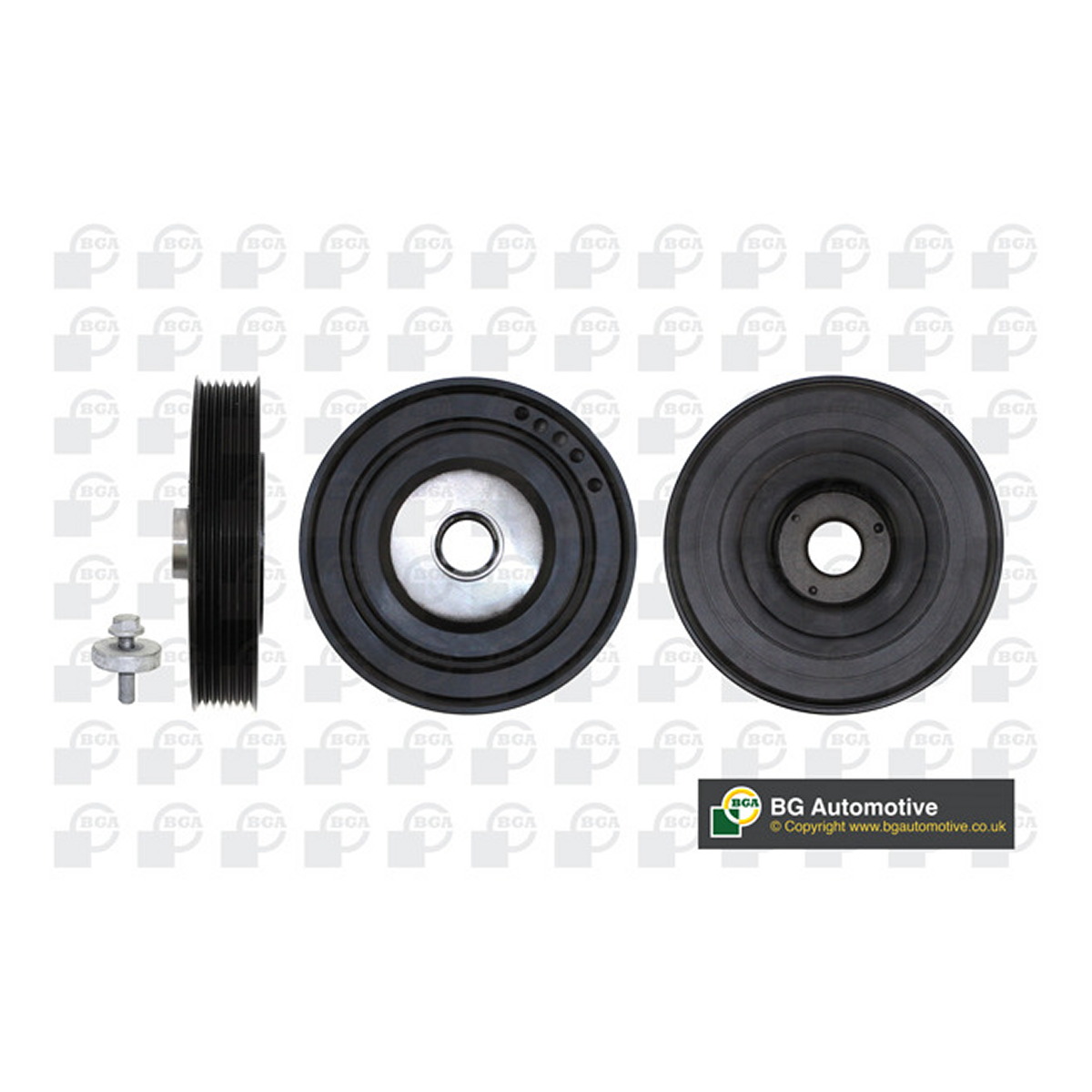 Шків ременя генератора NISSAN PRIMASTAR 2002-2006, OPEL / VAUXHALL MOVANO 2003-2006, VIV BGA (DP1047K) BGA фото 3