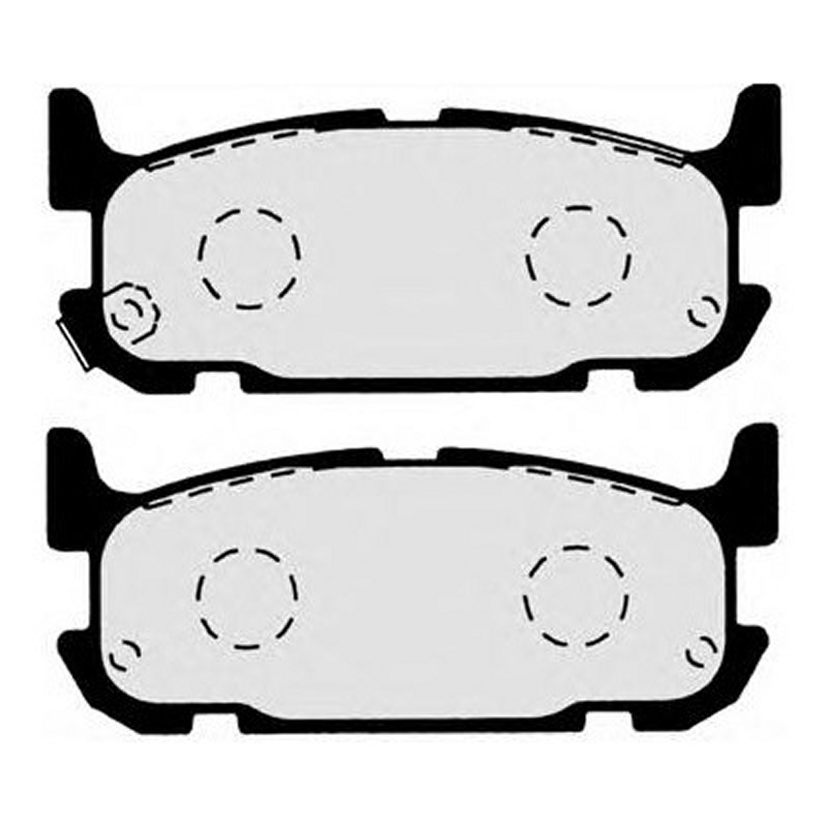 Колодки гальмівні дискові MAZDA MX-5 II 1998 - 2005 NIPPARTS (J3613015) Nipparts фото 3