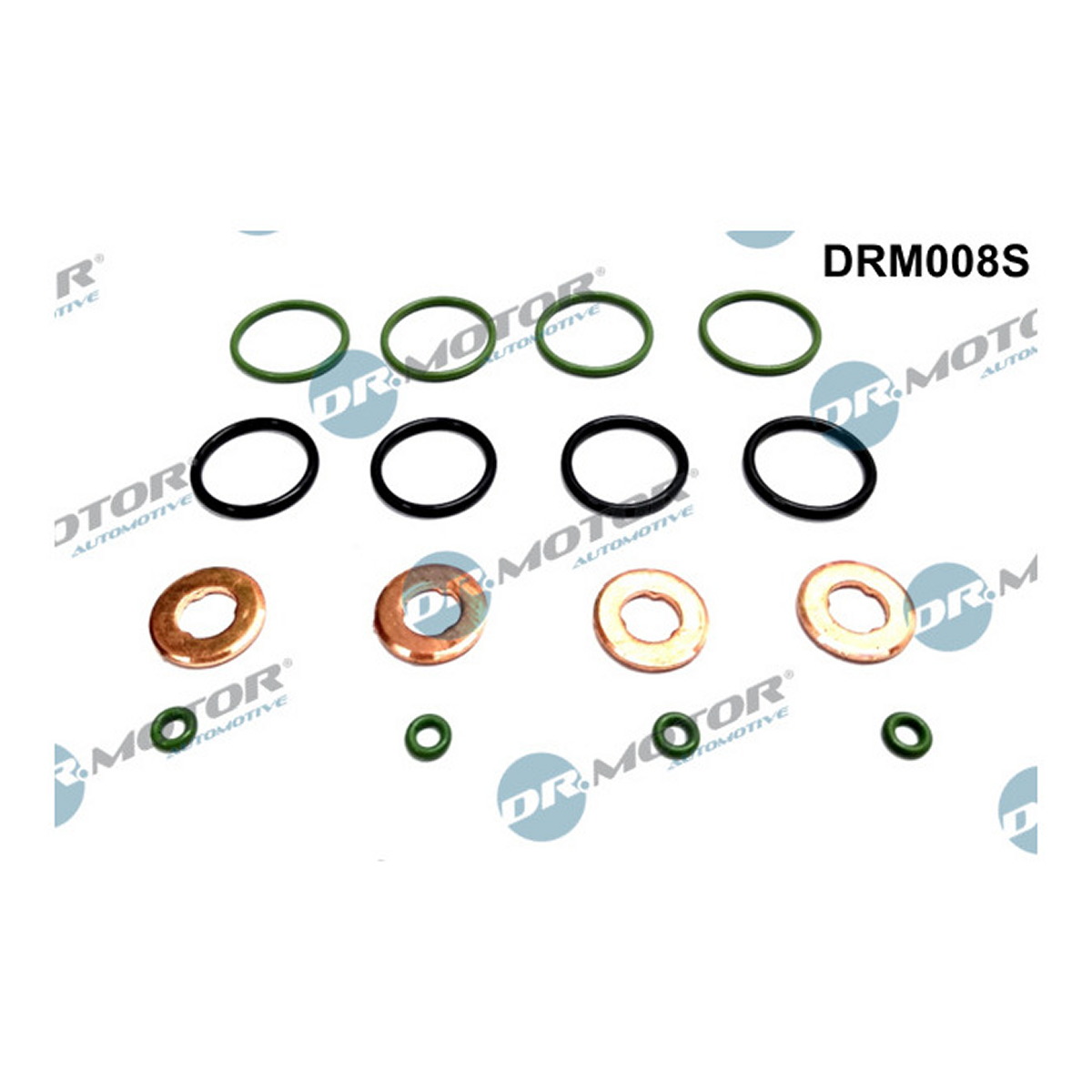 Комплект прокладок з різних матеріалів MB РМК ФОРСУНКИ (SET) (FOR 4PCS) OM 668/640/642/646/651; CAPACITY DR MOTOR (DRM008S) DR.motor фото 3
