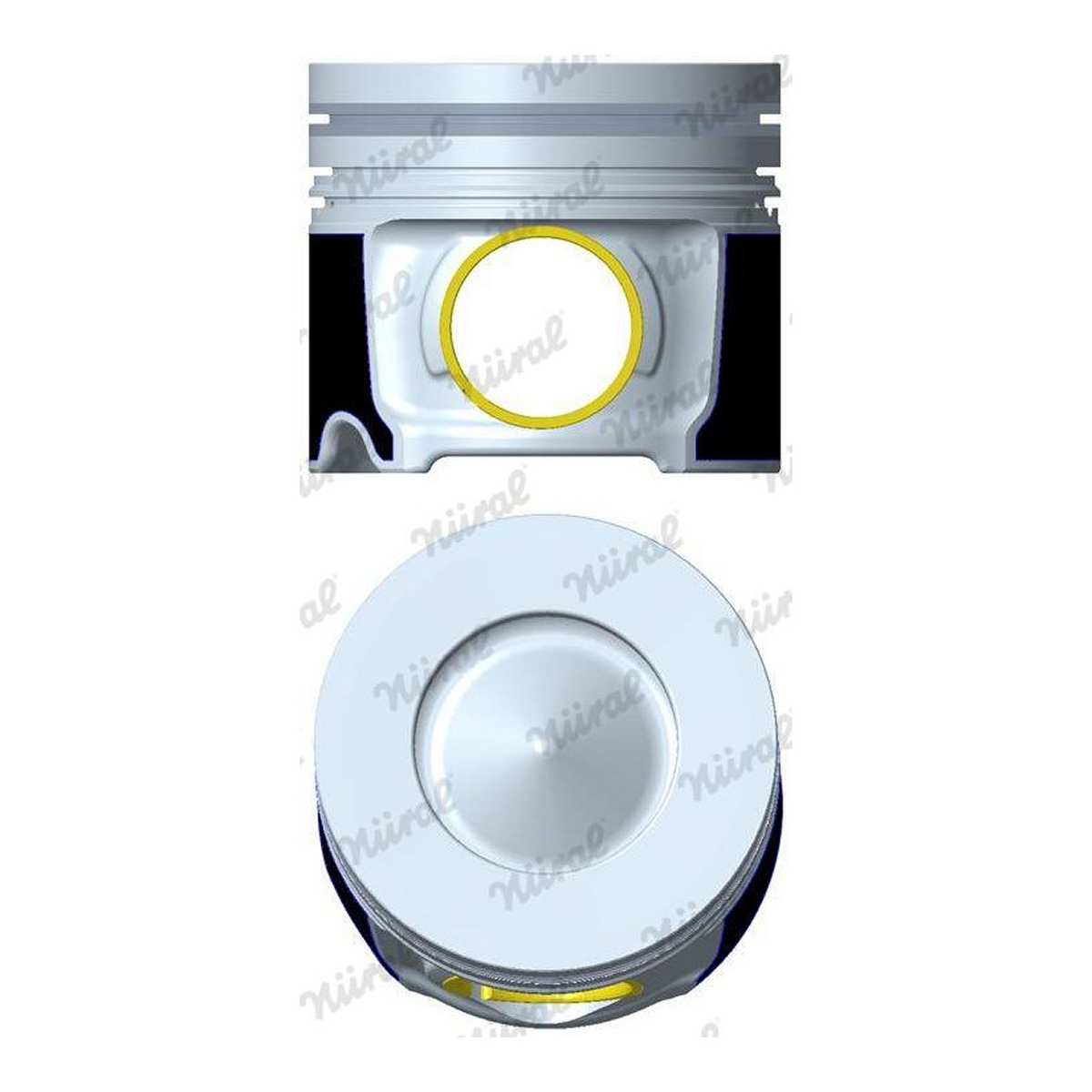 Поршень PISTON BMW B47 C20 A 84.00MM STD NURAL (87-449700-50) Nural фото 4