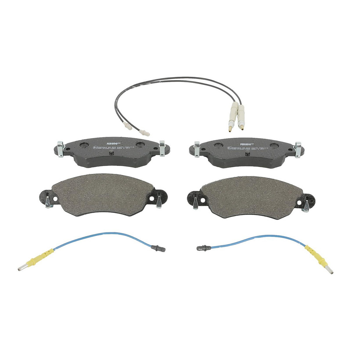 Колодки гальмівні дискові CITROEN C5 II (RC_) 1.8 2004.08-2008.09 FERODO (FDB1410) Ferodo фото 6