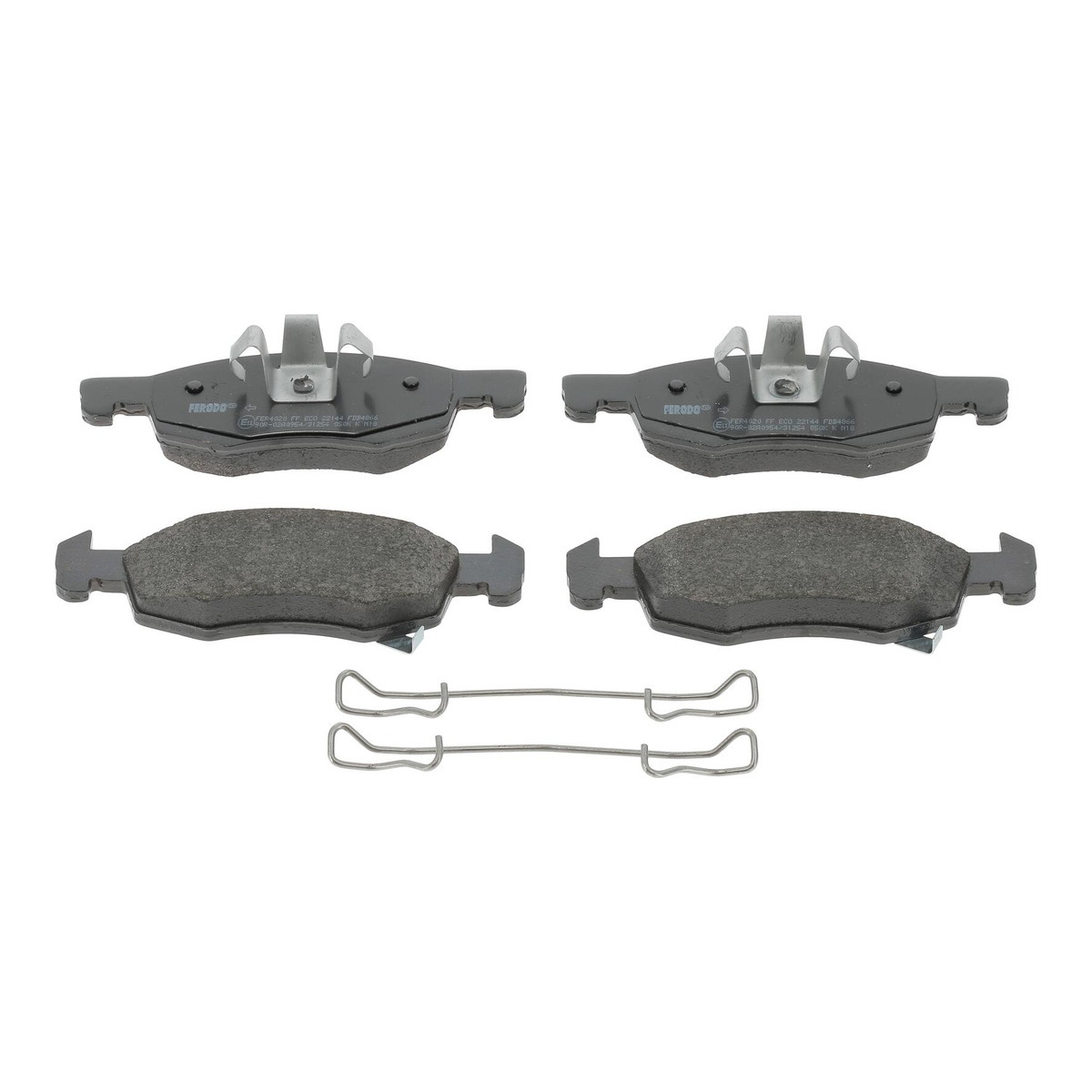 Колодки гальмівні дискові OPEL CORSA E (X15) 1.4 2014.09- FERODO (FDB4866) Ferodo фото 6