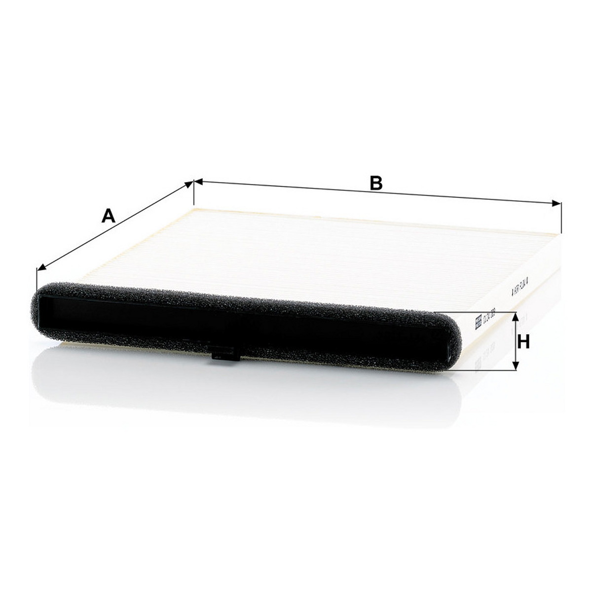 Фільтр салону MAZDA 6(GJ, GL) 2.5 (GJ5FP, GL1032, GL1033) 2012.12 - MANN (CU24009) MANN фото 3
