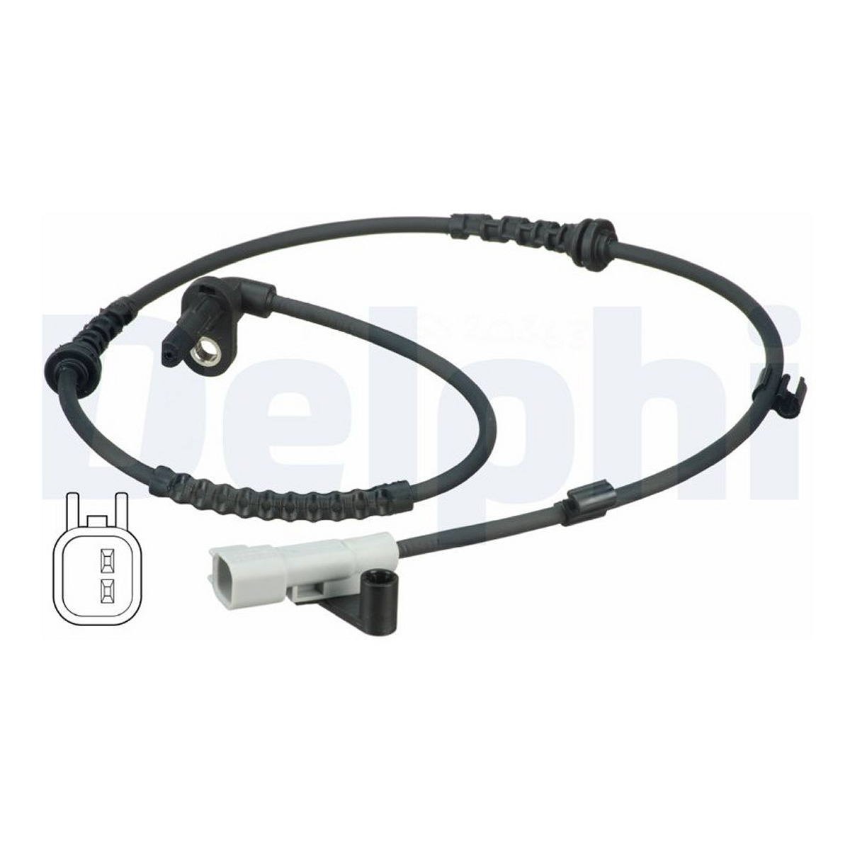 Датчик ABS CHEVROLET AVEO ЛІФТБЕК (T300) 1.6 2011.03- DELPHI (SS20363) Delphi фото 5