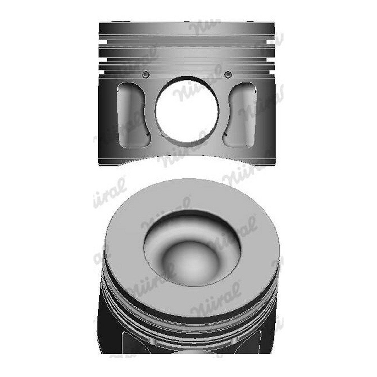 Поршень PSA/FORD/FIAT 86.5 2.2D/2.2HDI/2.2TDCI 4HV(P22DTE)/P8FA/P8FB NURAL (87-427707-30) Nural фото 5