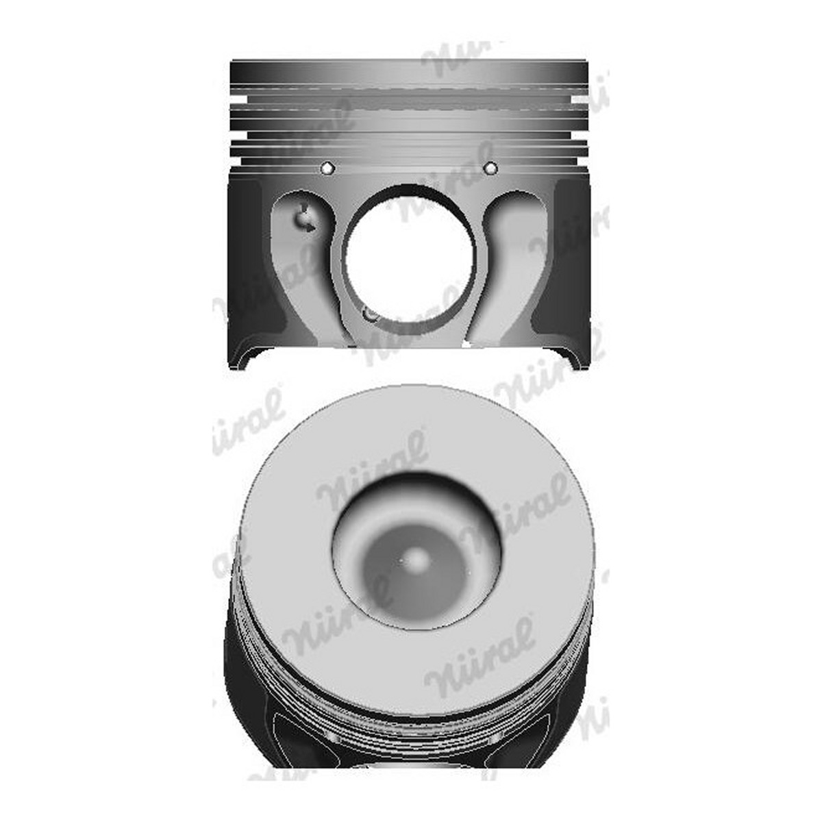 Поршень FORD 86.5 TDCI 2.0TDI F3FA/SDBA 00- >100PS NURAL (87-140807-00) Nural фото 3