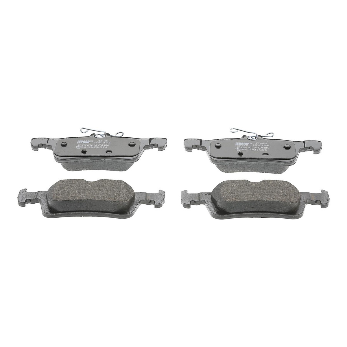 Колодки гальмівні дискові PEUGEOT 308 SW II (LC_, LJ_, LR_, LX_, L4_) 1.6 2014.03-2021.06 FERODO (FDB4695) Ferodo фото 6