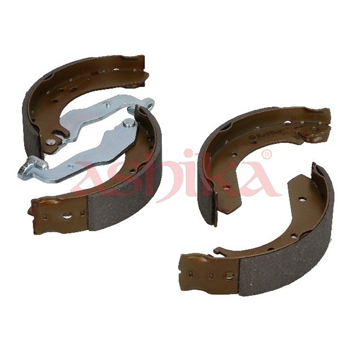 Колодки гальмівні барабанні (комплект 4 шт) HONDA CIVIC VI HATCHBACK (EJ, EK) 1.4 1995.10-2001.03 ASHIKA (55-04-410) ASHIKA фото 3