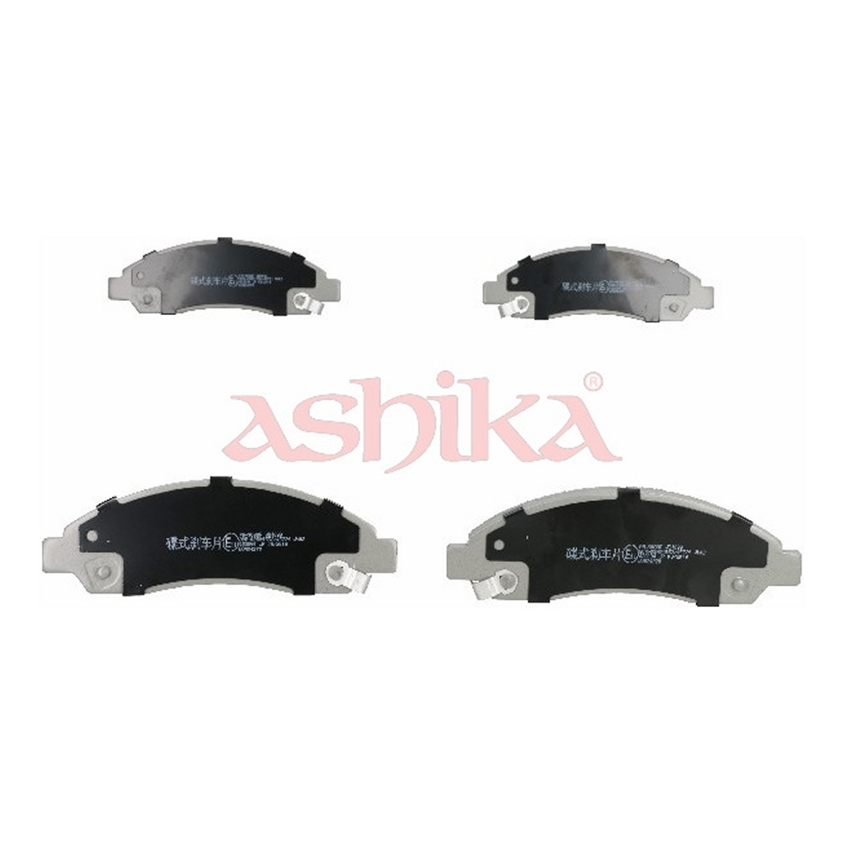 Колодки гальмівні дискові CHEVROLET COLORADO 3.5 2003.04- ASHIKA (50-09-908) ASHIKA фото 3