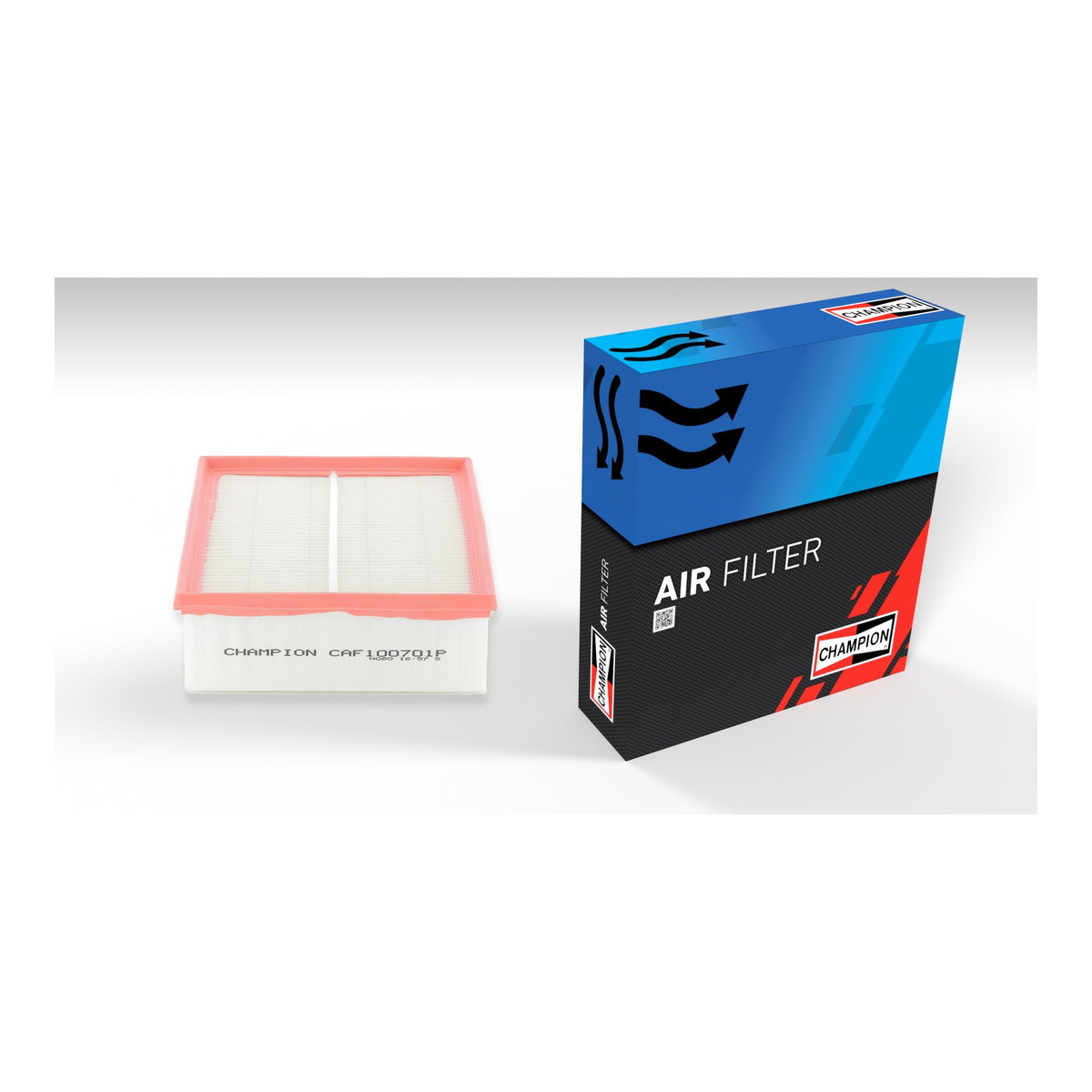 Фільтр повітряний AUDI A6 C5 AVANT (4B5, 4B6) 2.5 TDI QUATTRO 1997.11 - 2006.01 CHAMPION (CAF100701P) Champion фото 3
