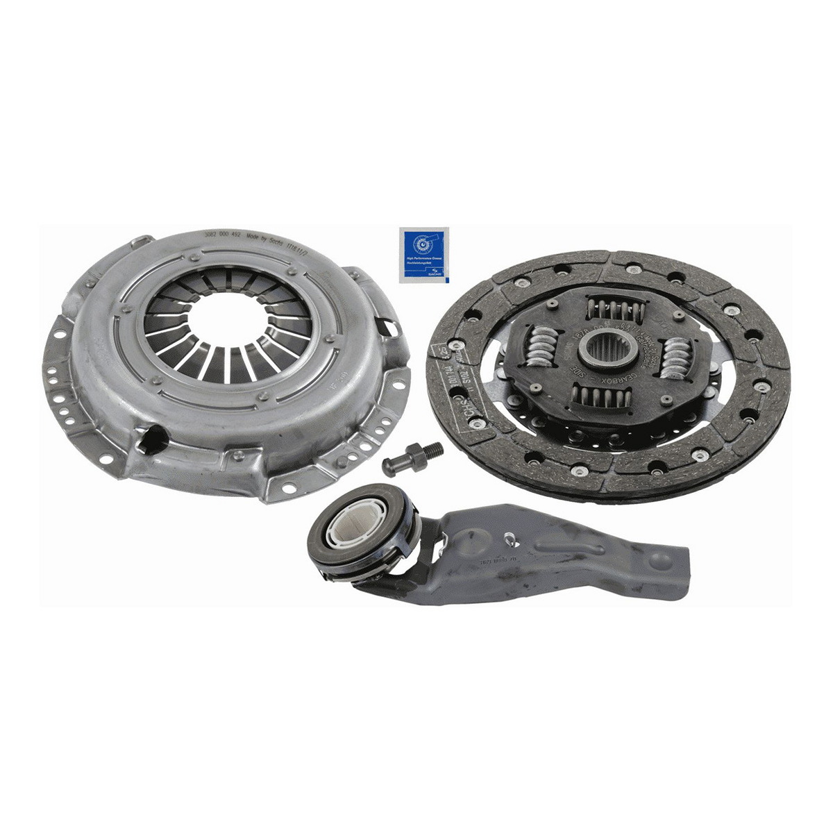 Комплект зчеплення MAZDA: 3 (2003>2006) 1.4I, 1.6I SACHS (3000 951 008) SACHS фото 6