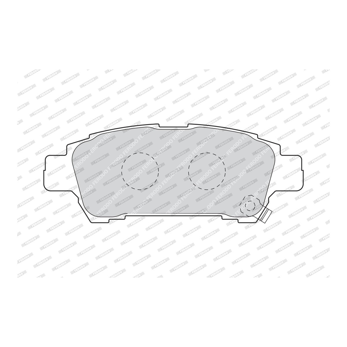 Комплект гальмівних колодок задн , TOYOTA ALPHARD I, AVENSIS VERSO, ISIS, NOAH/VOXY, PREVIA II, SIENNA 1.8-3.5 02.00-08.14 фото 4