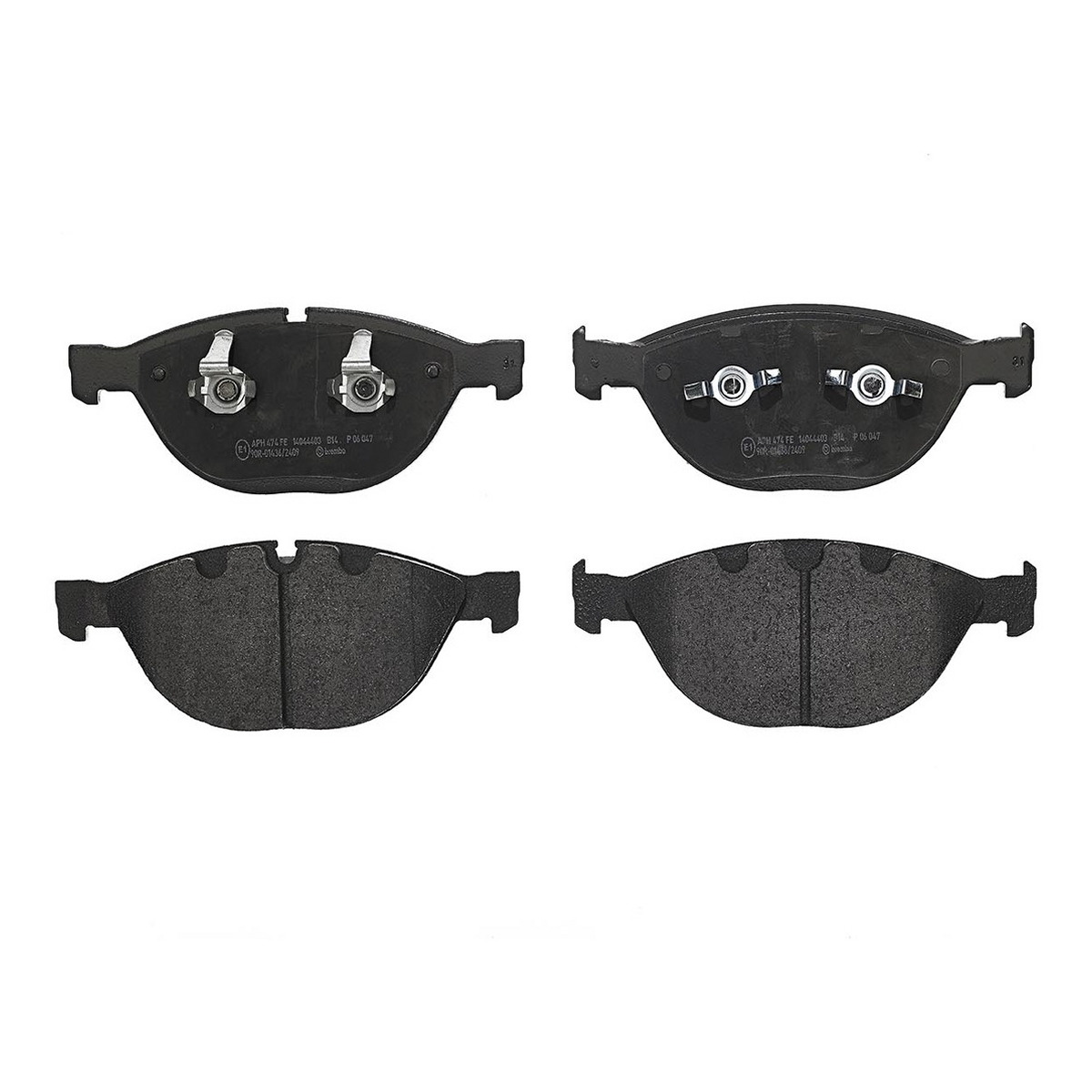 Колодки гальмівні дискові BMW 5 (E60) 3.0 2001.12-2010.03 BREMBO (P06047) BREMBO фото 6