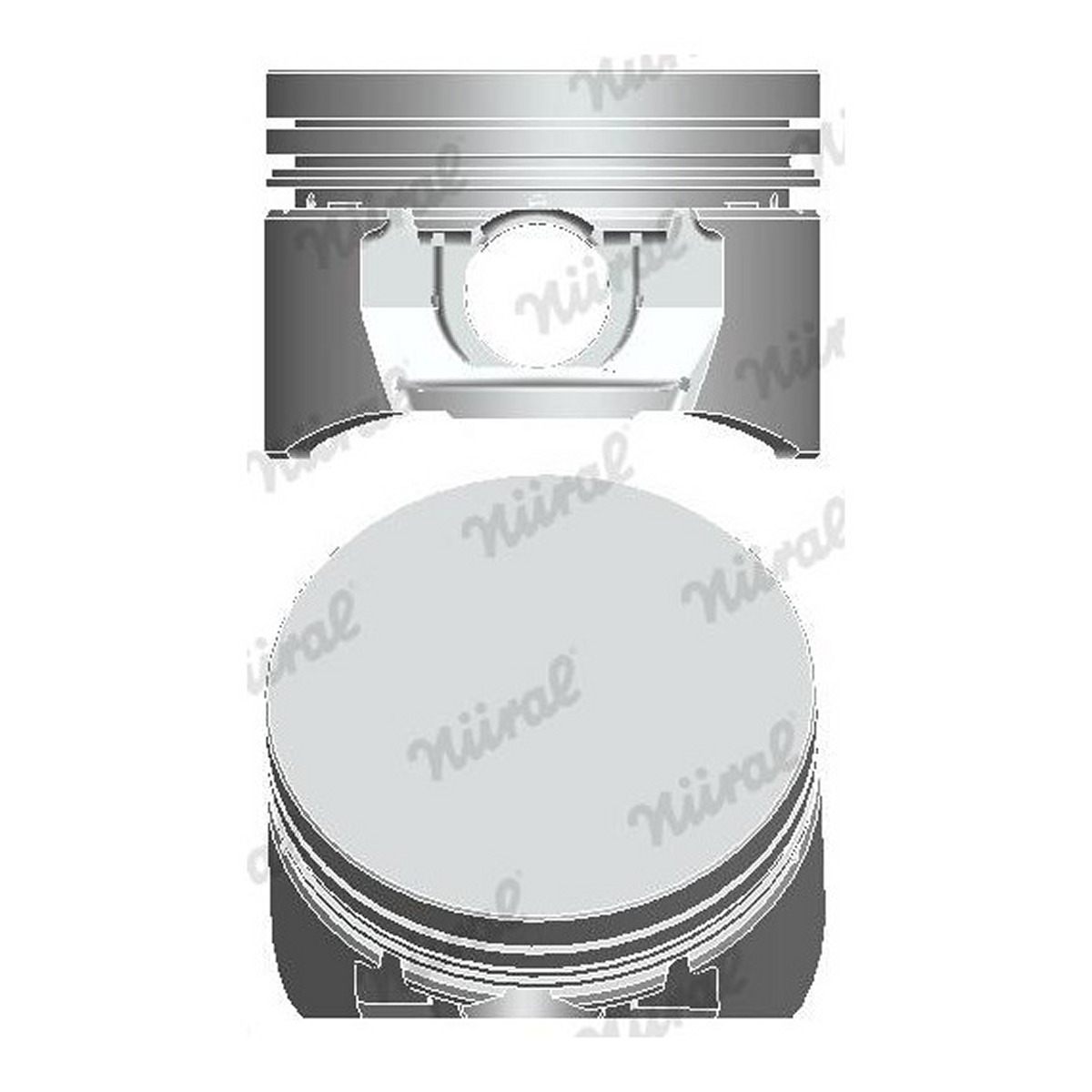 Поршень FORD 81.1 1.8 ZETEC RDA/RDB/RKA/RKB/RKC/RKF/RKH/RKJ/RKK/RQB/RQC 9 NURAL (87-786507-00) Nural фото 3