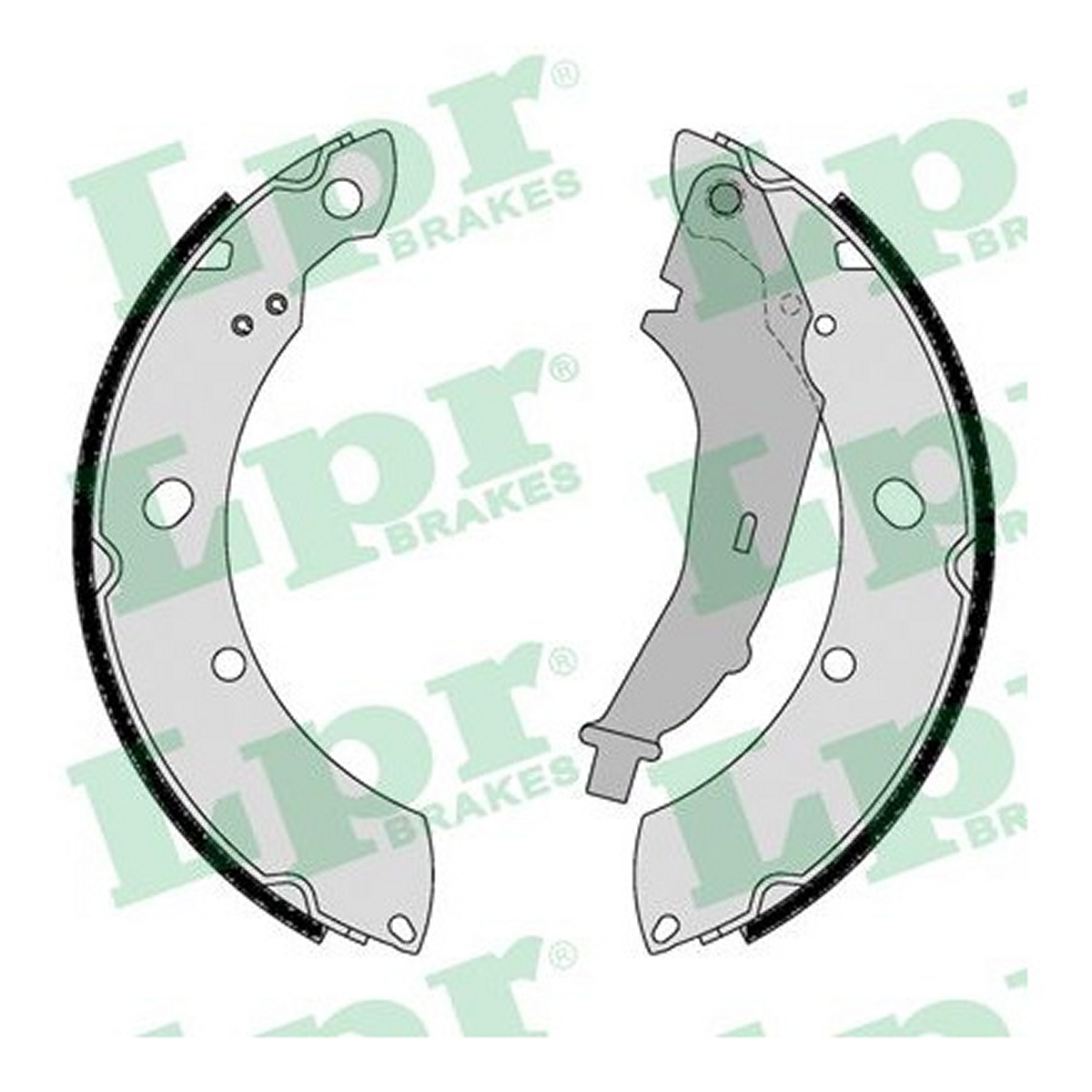Гальмівна колодка SEAT CORDOBA VARIO, SKODA RAPID, VW POLO III CLASSIC, POLO V, POLO VI 1.2-2.0 11.95- фото 3