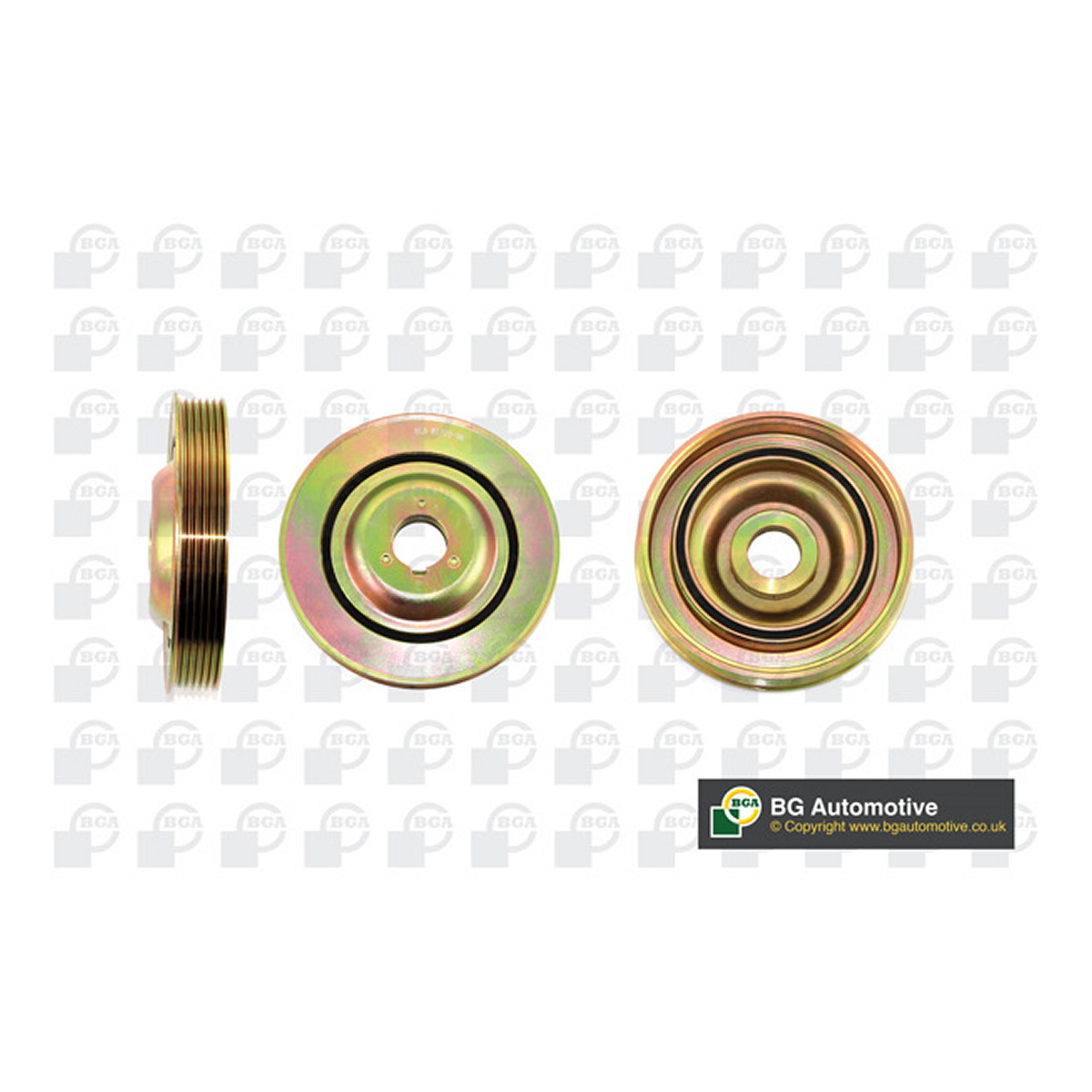 Шків ременя генератора CITROEN C4 2004-2010, C4 GRAND PICASSO 2010-2012, C4 PICASSO 2010 BGA (DP8068) BGA фото 3