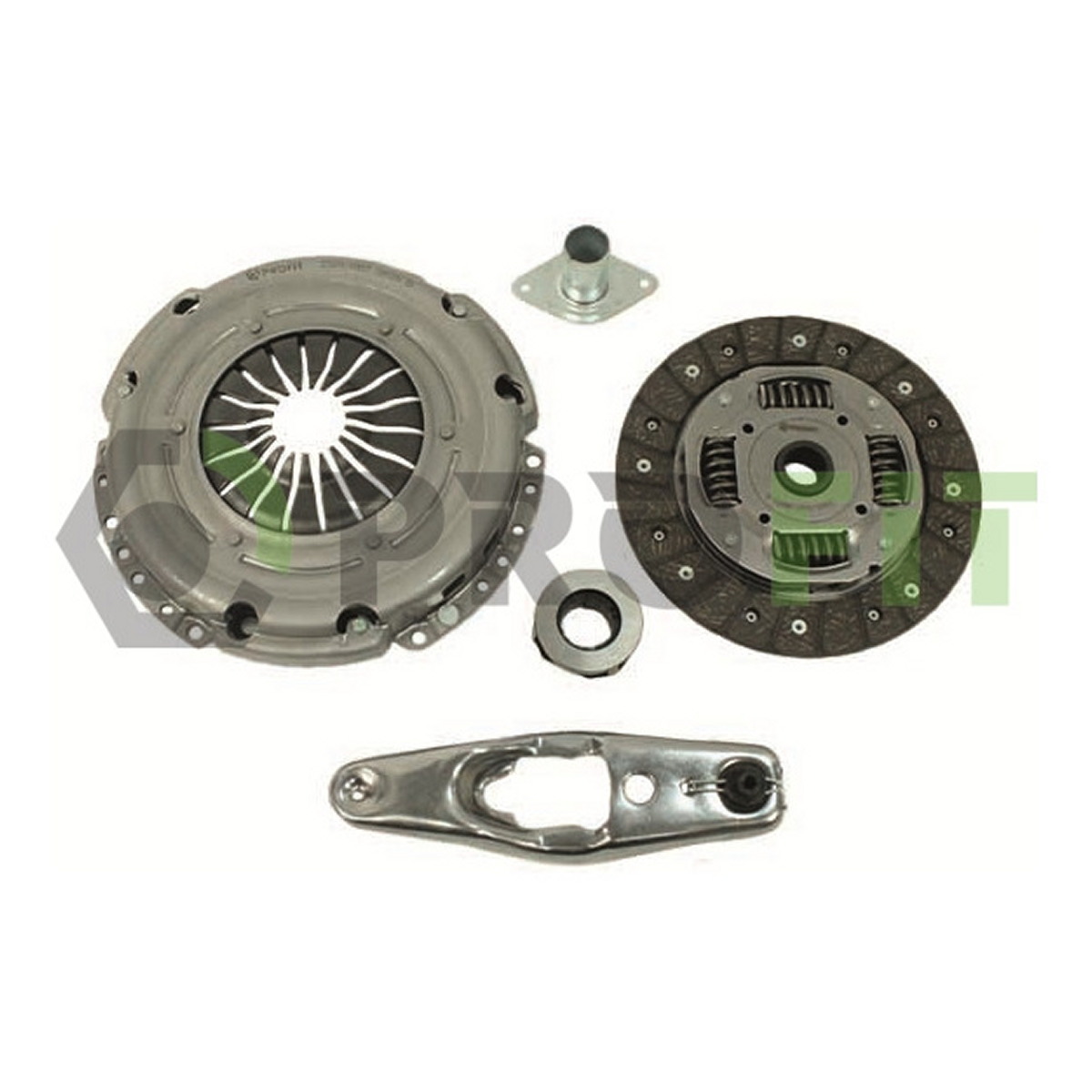 Комплект зчеплення (КОРЗ./ДИСК/ПІДШ.) SKODA FABIA 01-08. VW POLO 01-08. SEAT IBIZA 0 PROFIT (2525-1027) Profit фото 3