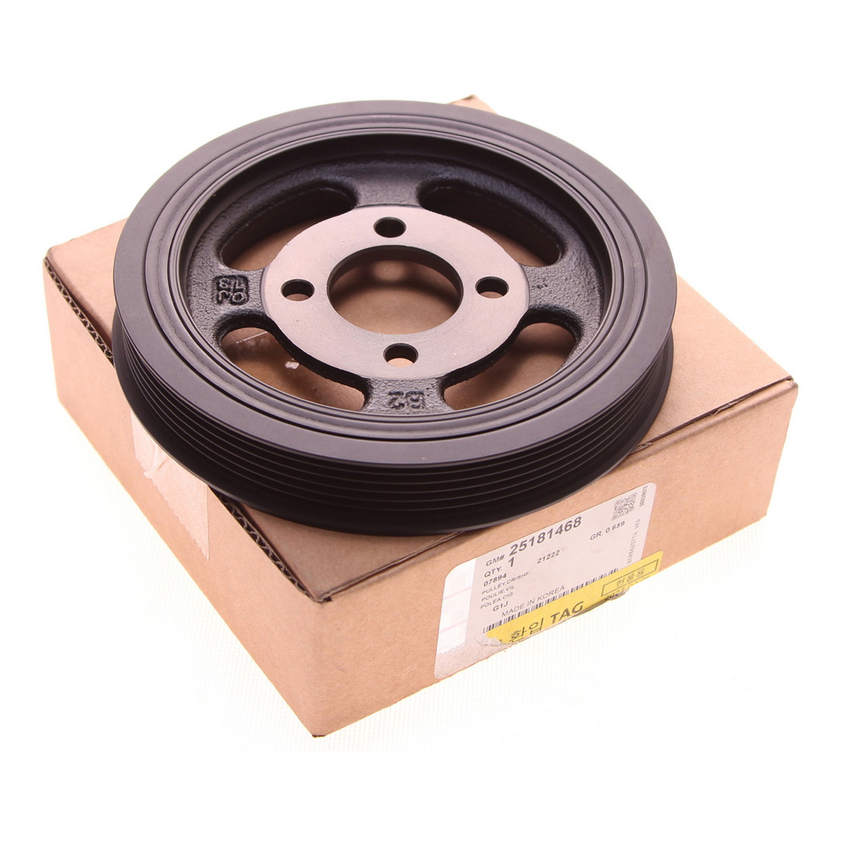 Шків ременя генератора CHEVROLET CAPTIVA (C100, C140) 2.0 D PSA (25181468) PSA фото 3