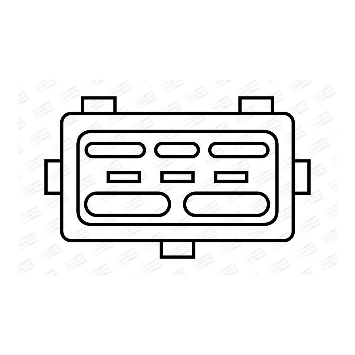 Котушка запалювання RENAULT MEGANE I COACH (DA0/1_) 1.6 1996.03-2003.08 CHAMPION (BAEA246) Champion фото 3