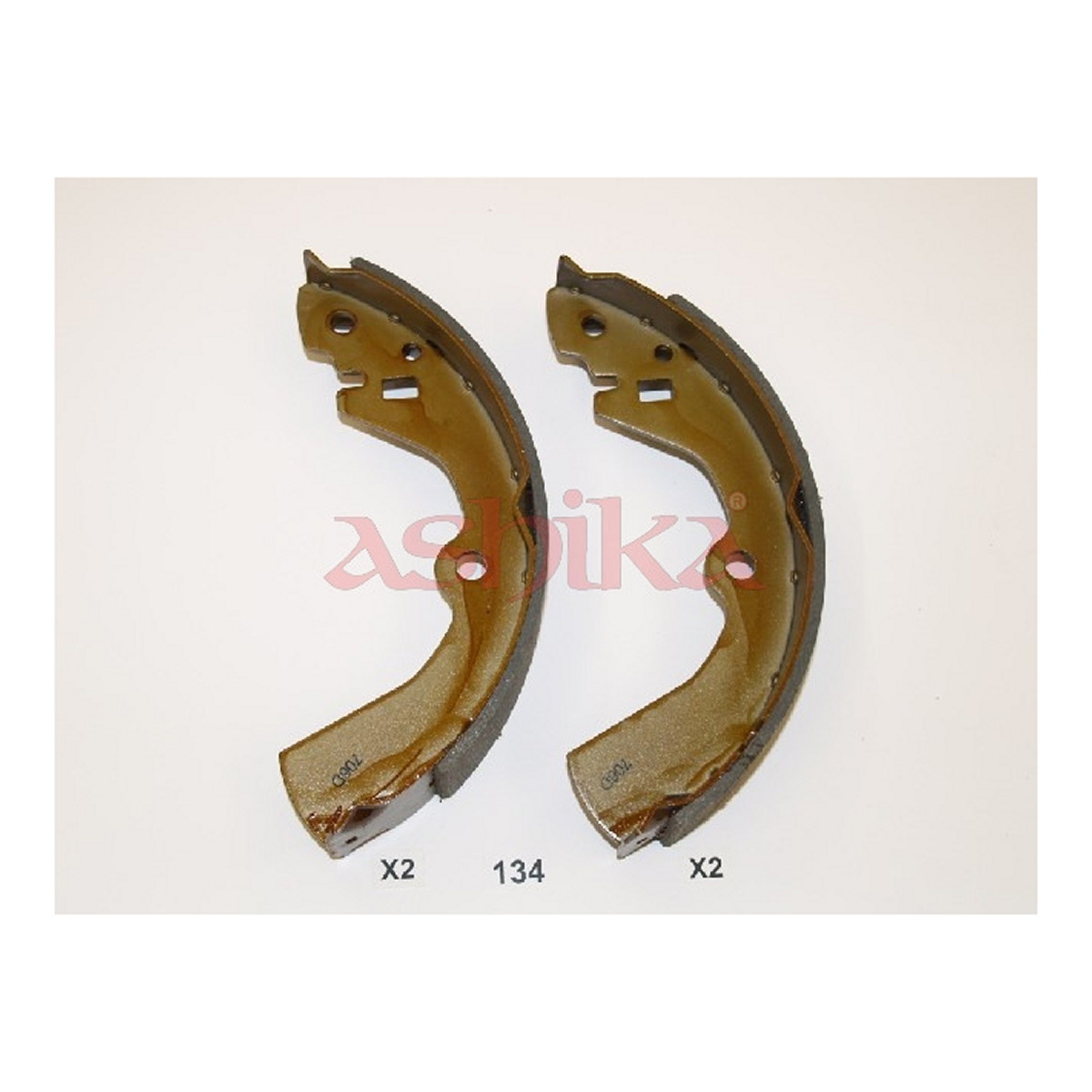 Колодки гальмівні барабанні (комплект 4 шт) NISSAN SUNNY III TRAVELLER (Y10) 2.0 1990.11-2000.03 ASHIKA (55-01-134) ASHIKA фото 3