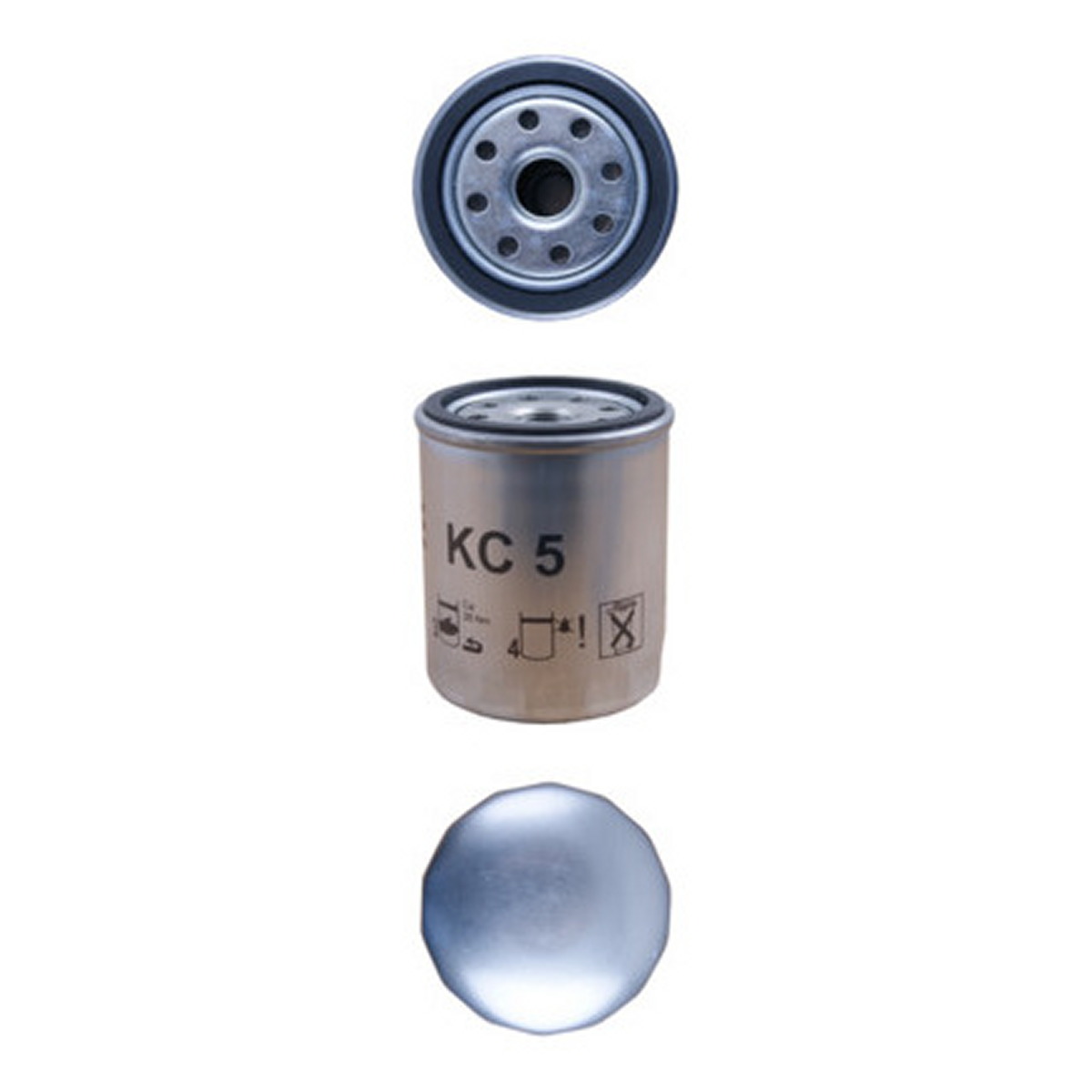 Фільтр паливний TOYOTA LAND CRUISER (_J6_) 4.0 TURBO-D (HJ61_V, HJ61) 1980.08 - 1 MAHLE (KC5) Mahle фото 3