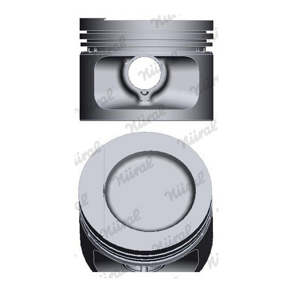 Поршень VAG 81.51 1.8 AAM/RP PIN 20X54 NURAL (87-109707-10) Nural фото 3
