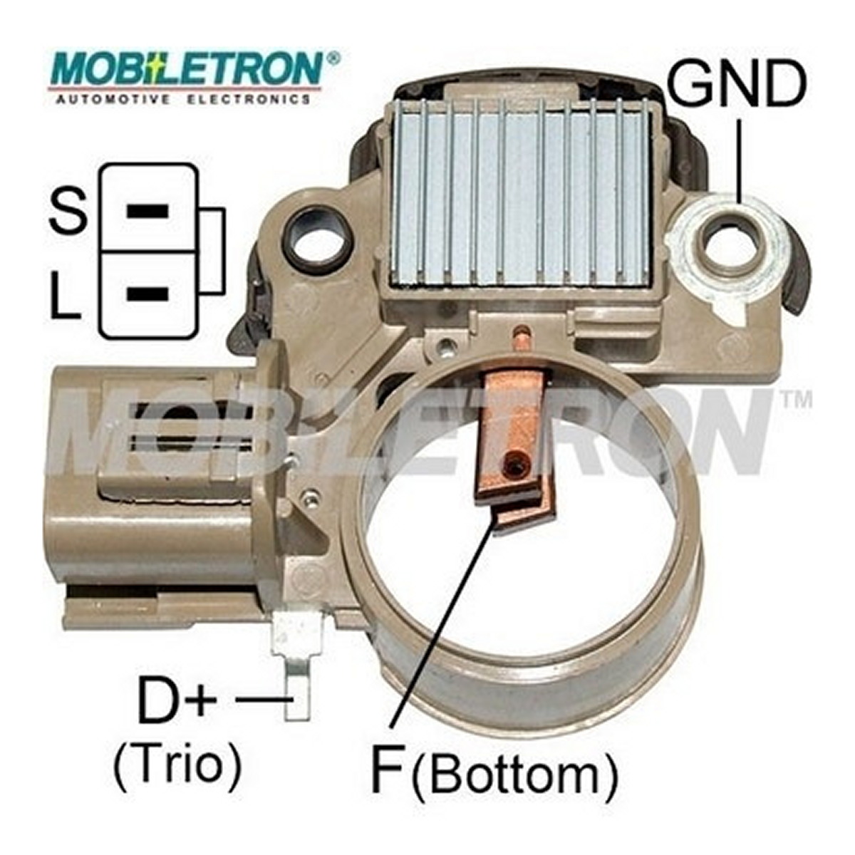 Регулятор напруги генератора 234326 CN MOBILETRON (VRMD12) Mobiletron фото 3
