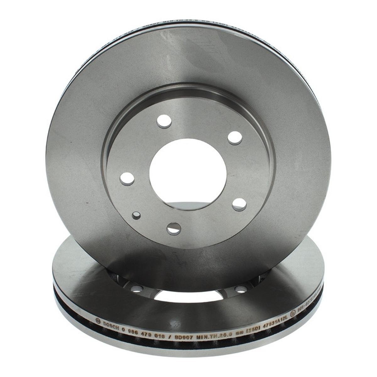 Диск гальмівний ВЕНТИЛ MAZDA XEDOS 9 (TA) 2.5 1993.07-2002.09 BOSCH (0 986 479 016) Bosch фото 3