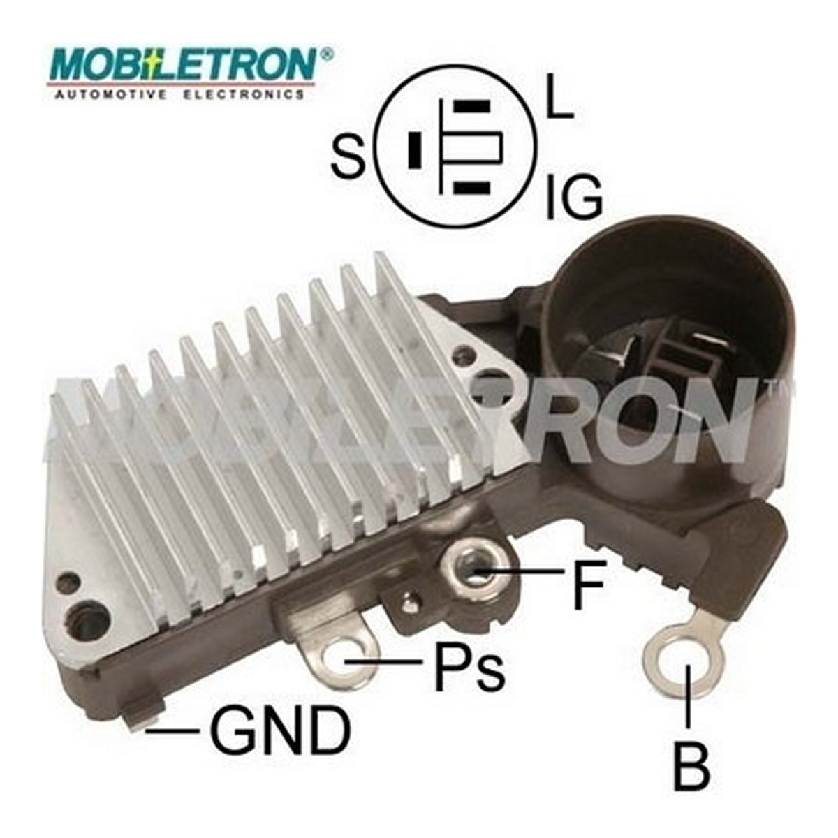 Регулятор напруги генератора IN434 TW MOBILETRON (VRH200533A) Mobiletron фото 3
